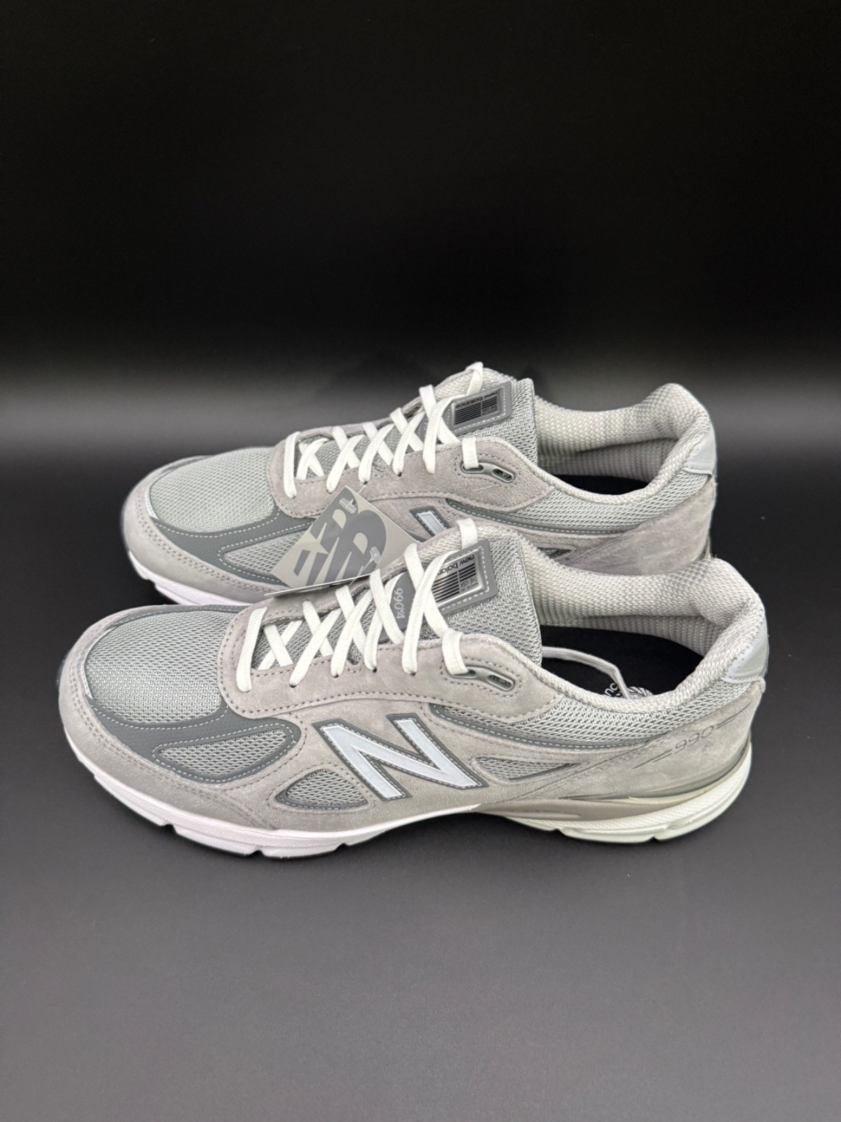 New Balance 990v4 Made in USA Grey Silver Men’s U990GR4