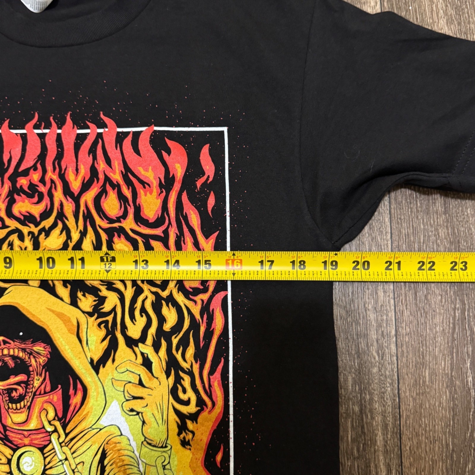 Oceano Band Are You Prepared to Burn Shirt Men’s M Black Deathcore Metalcore