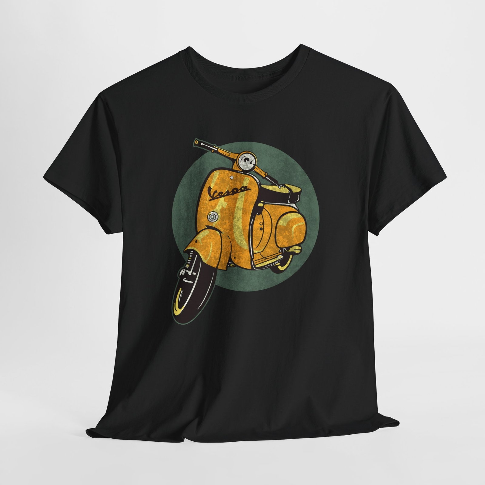Vespa Scooter Vintage Retro Classic Motor Bike Biker Fans Gift Italy Tee Shirt