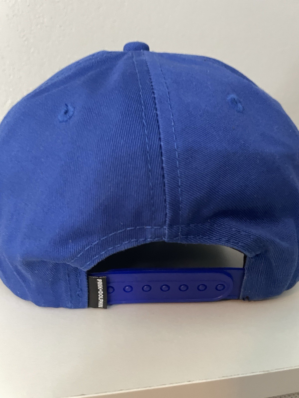 Pink Dolphin Dolphin Blue & Teal Adjustable Baseball Cap Hat