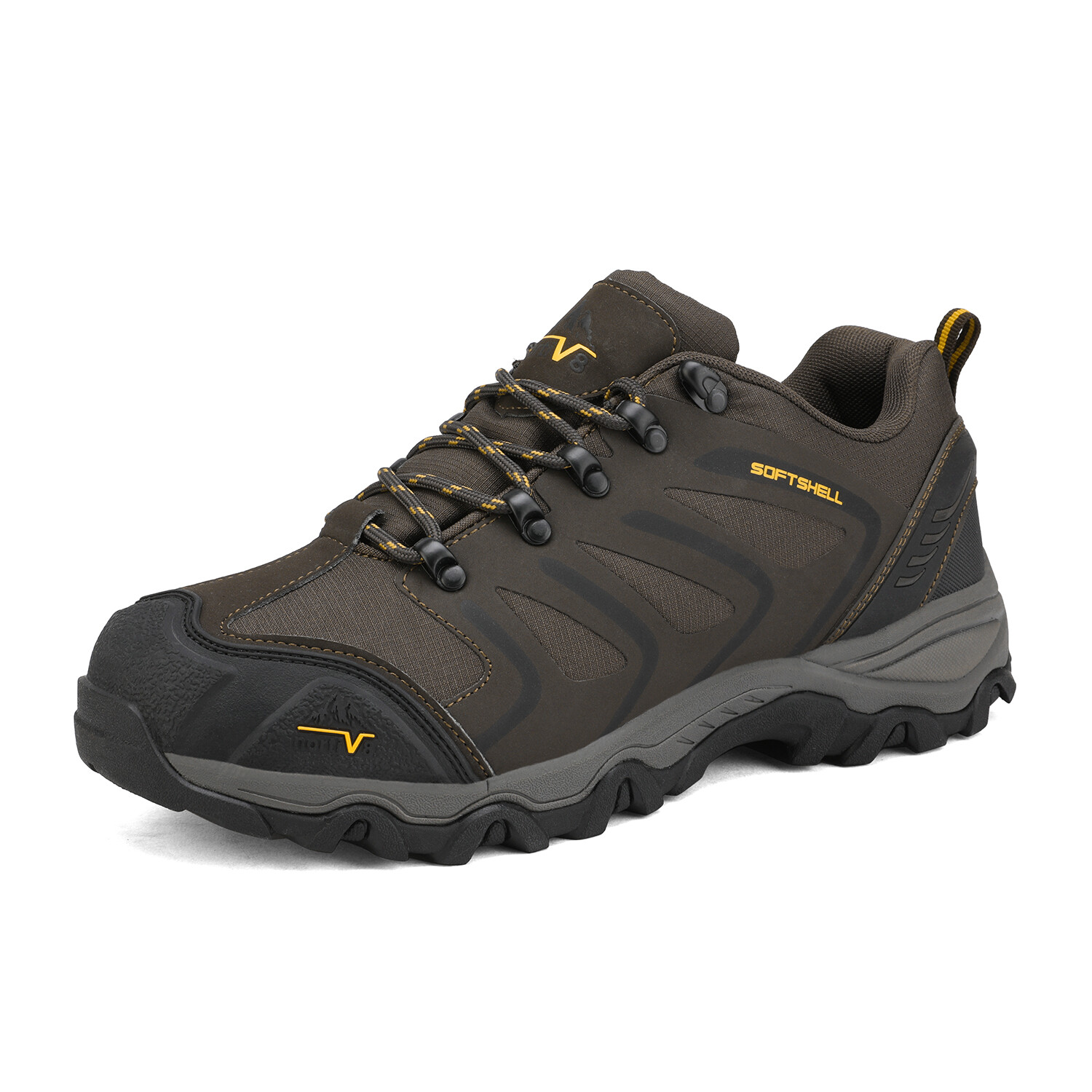 NORTIV8 Men WIDE SIZE Hiking Shoes Low Top Waterproof Trekking Trails Work Shoes