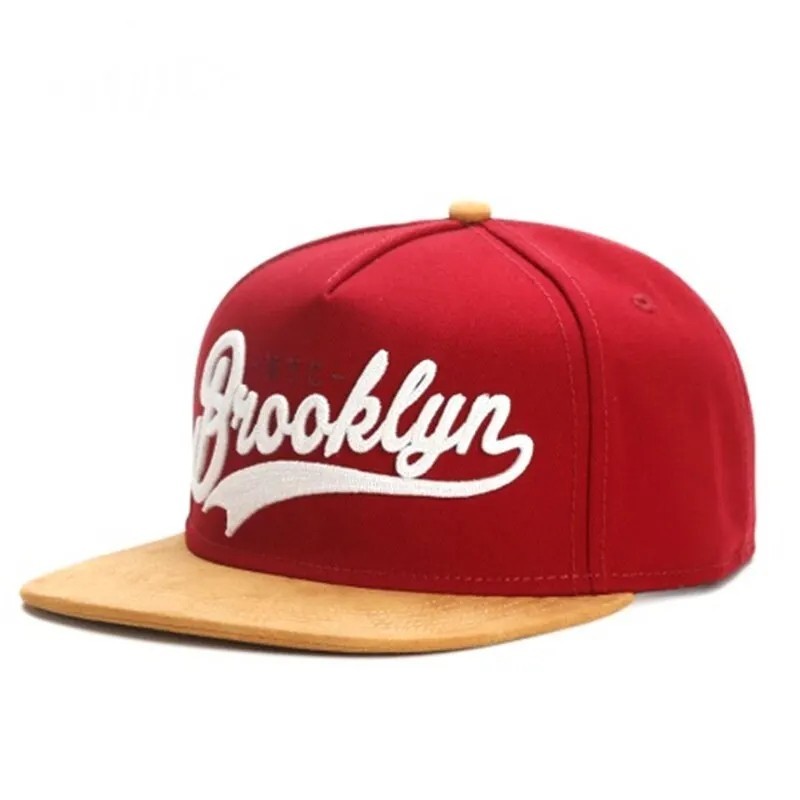 Brooklyn NYC Snapback Hat–Flat Brim Streetwear New York NY Cotton Baseball Cap