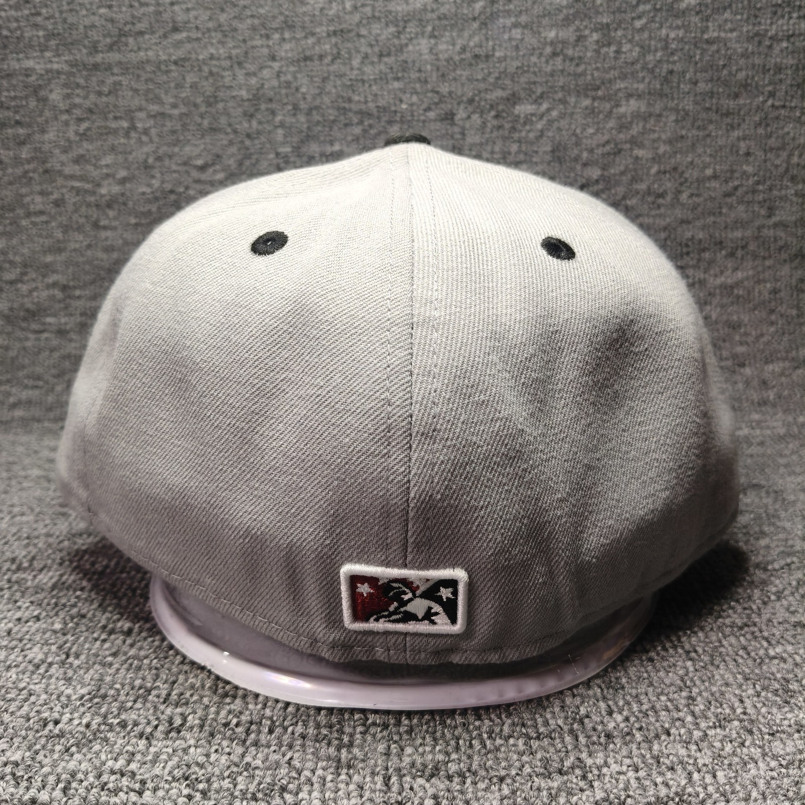 New Era 59FIFTY Fitted Baseball Cap Gray Black 7 1 4
