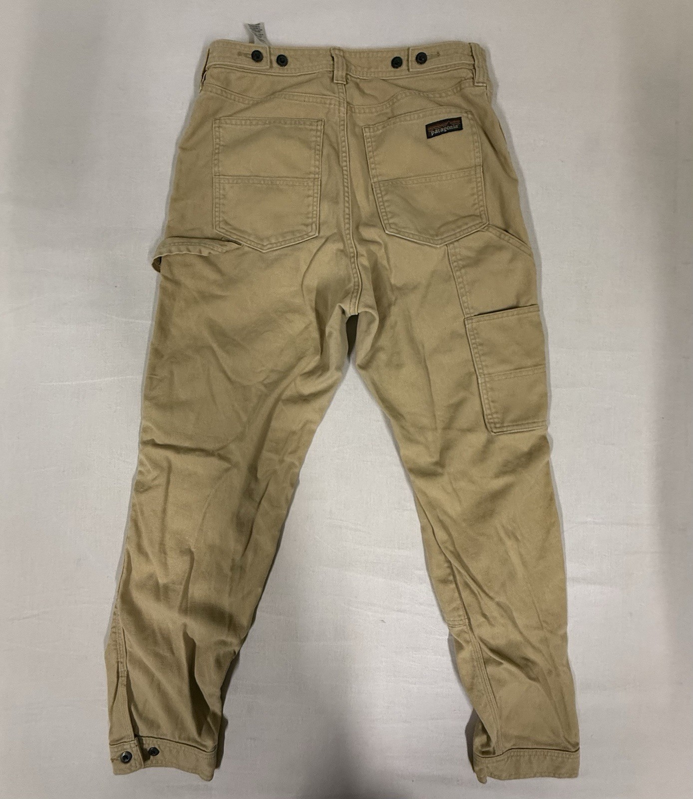 Patagonia All Seasons Hemp Blend Canvas Double Knee Pants Womens Sz 10 KE15