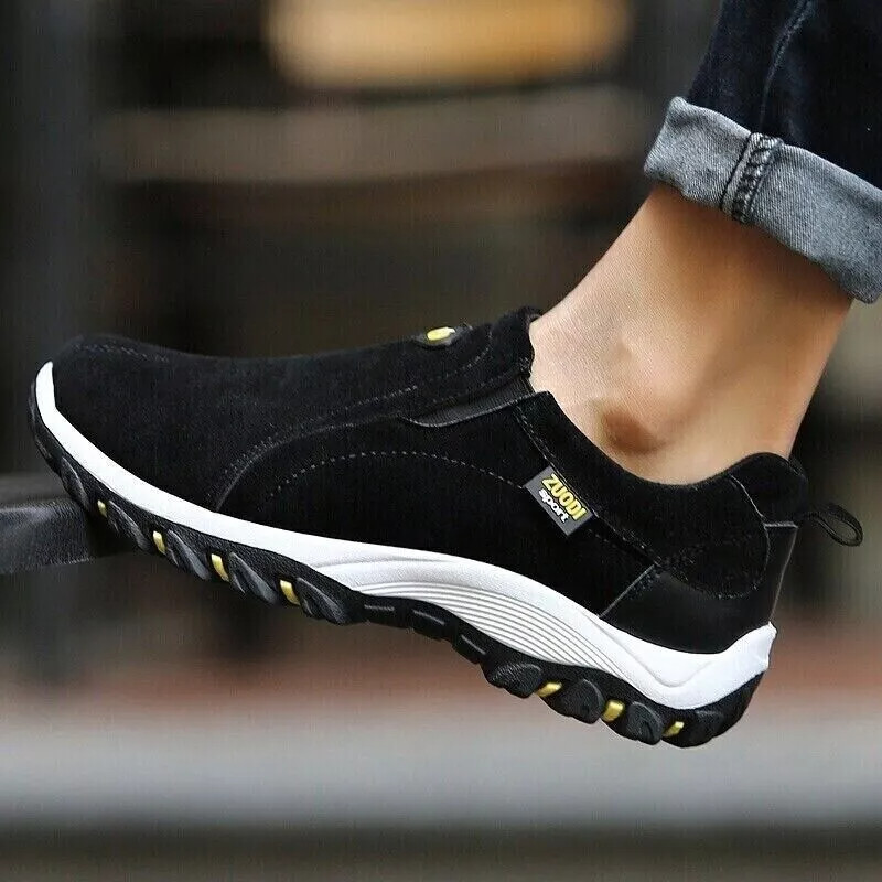 Men’s Loafer Slip On Athletic Shoes Casual Walking Sneakers Outdoor Sports