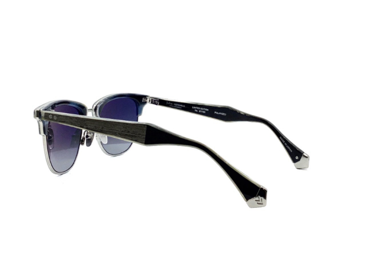 ($860) NWOT John Varvatos Limited Edition Artisan Sunglasses (Blue Horn)
