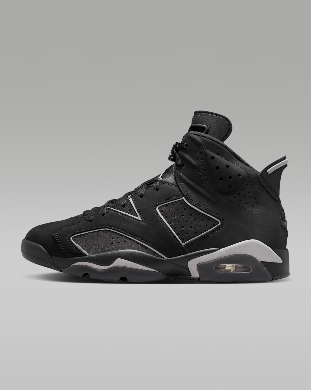 Nike Air Jordan 6 Retro “Cap and Gown” Black Silver IR2266-010 Men’s SIze NEW