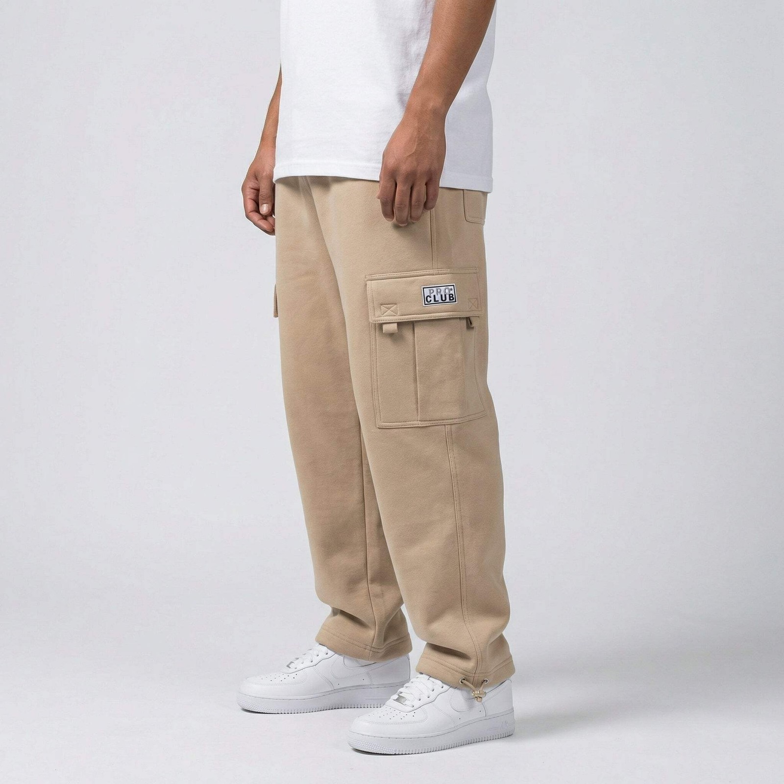 Pro Club Men’s Heavyweight Fleece Cargo Pants