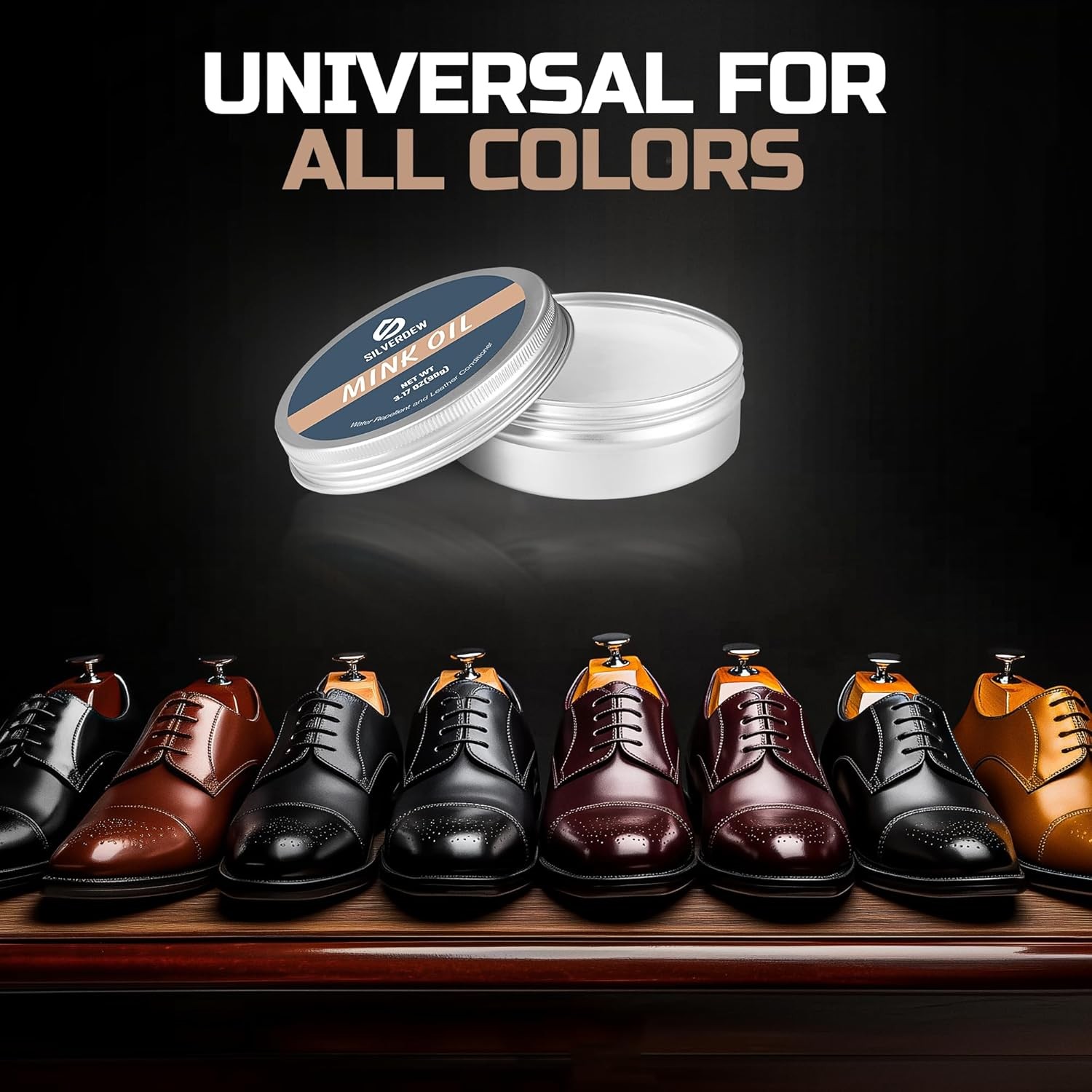 Mink Oil Leather Conditioner Waterproof Boots Shoes Jacket Couch Furniture Polis