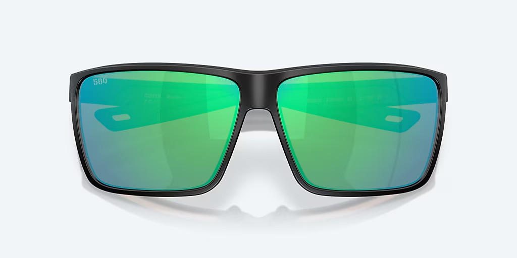 Costa Del Mar Rincon II Matte Black/Green Mirror 580G POLARIZED Sunglasses