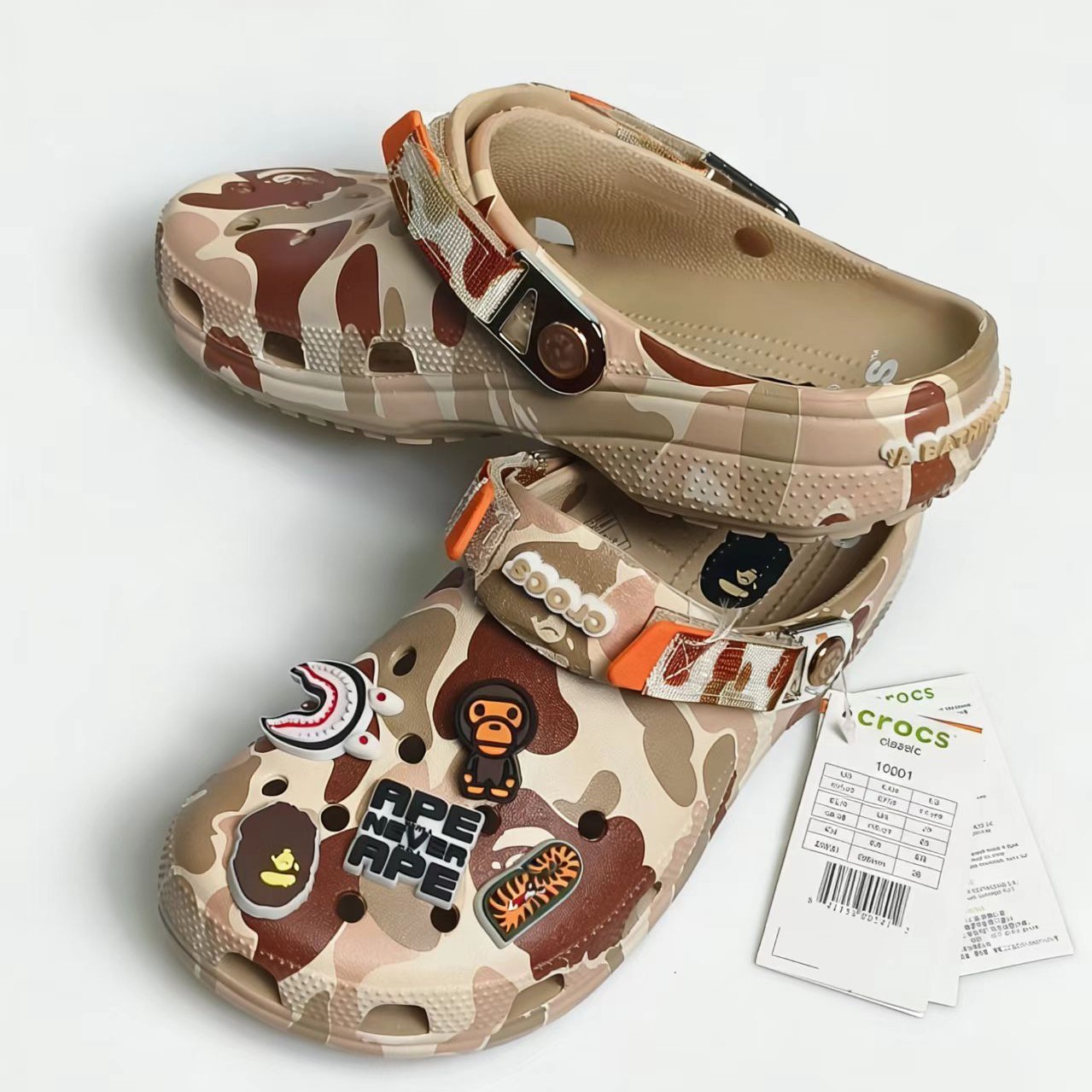 Crocs Unisex-Adult Classic Clog, Clogs for Women and Men W8/M6