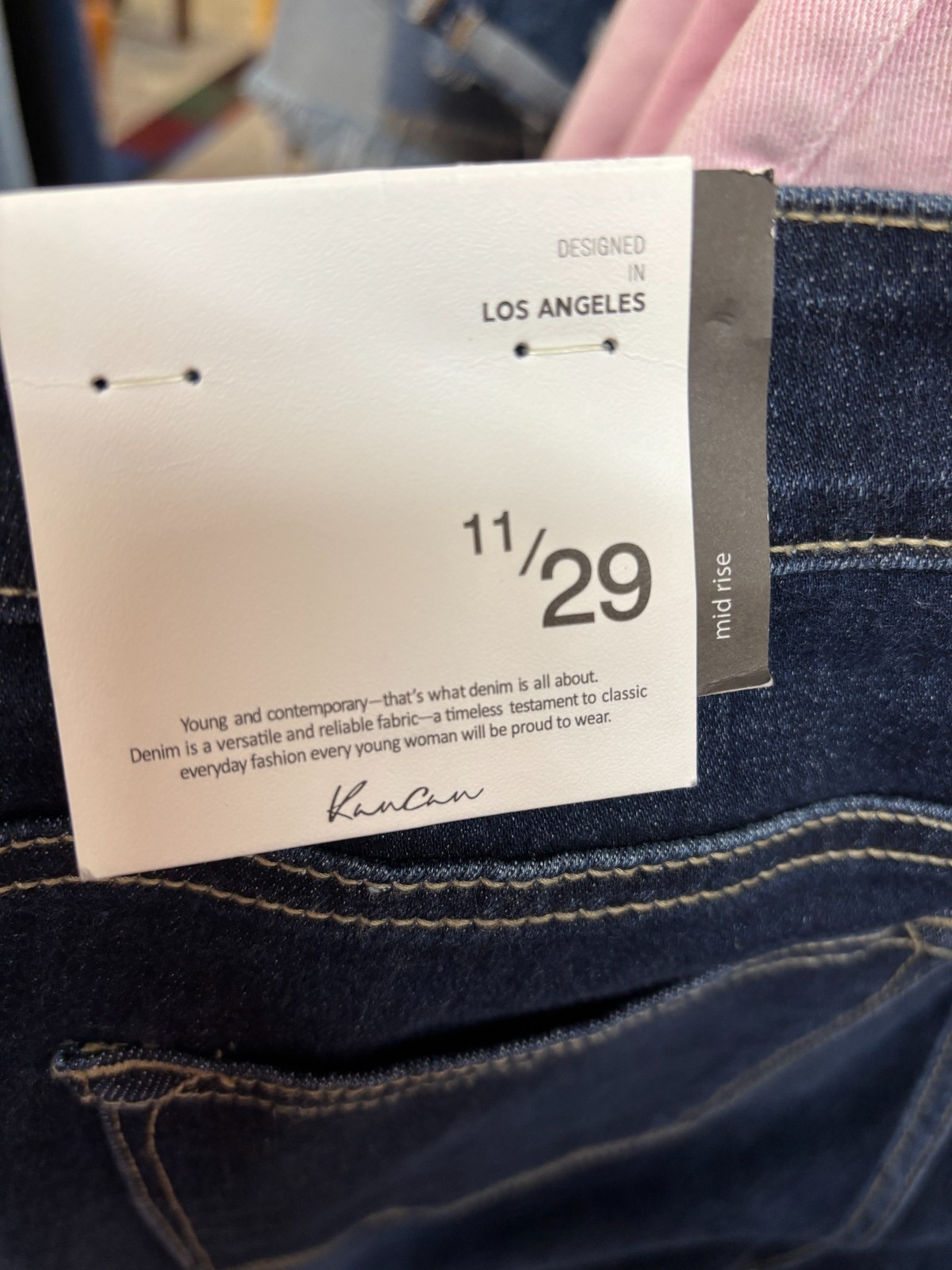 KanCan Celeste Flare Denim Jeans – Dark Wash Size 11/29