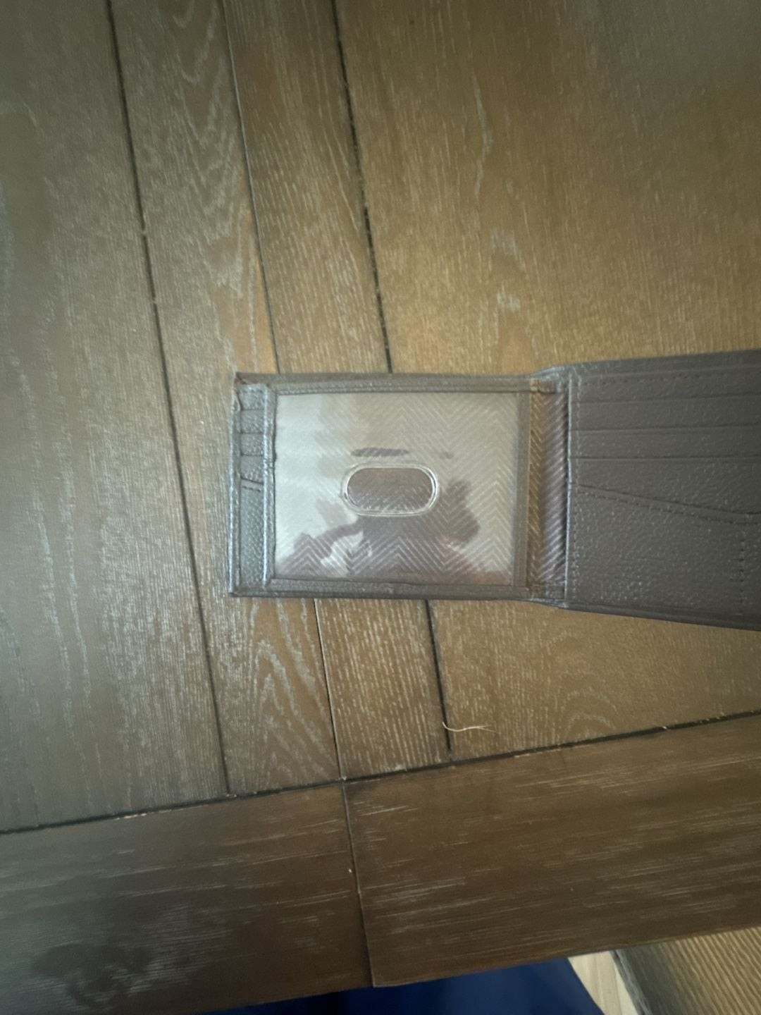 George RFID Blocking Hipfold Wallet Genuine Leather