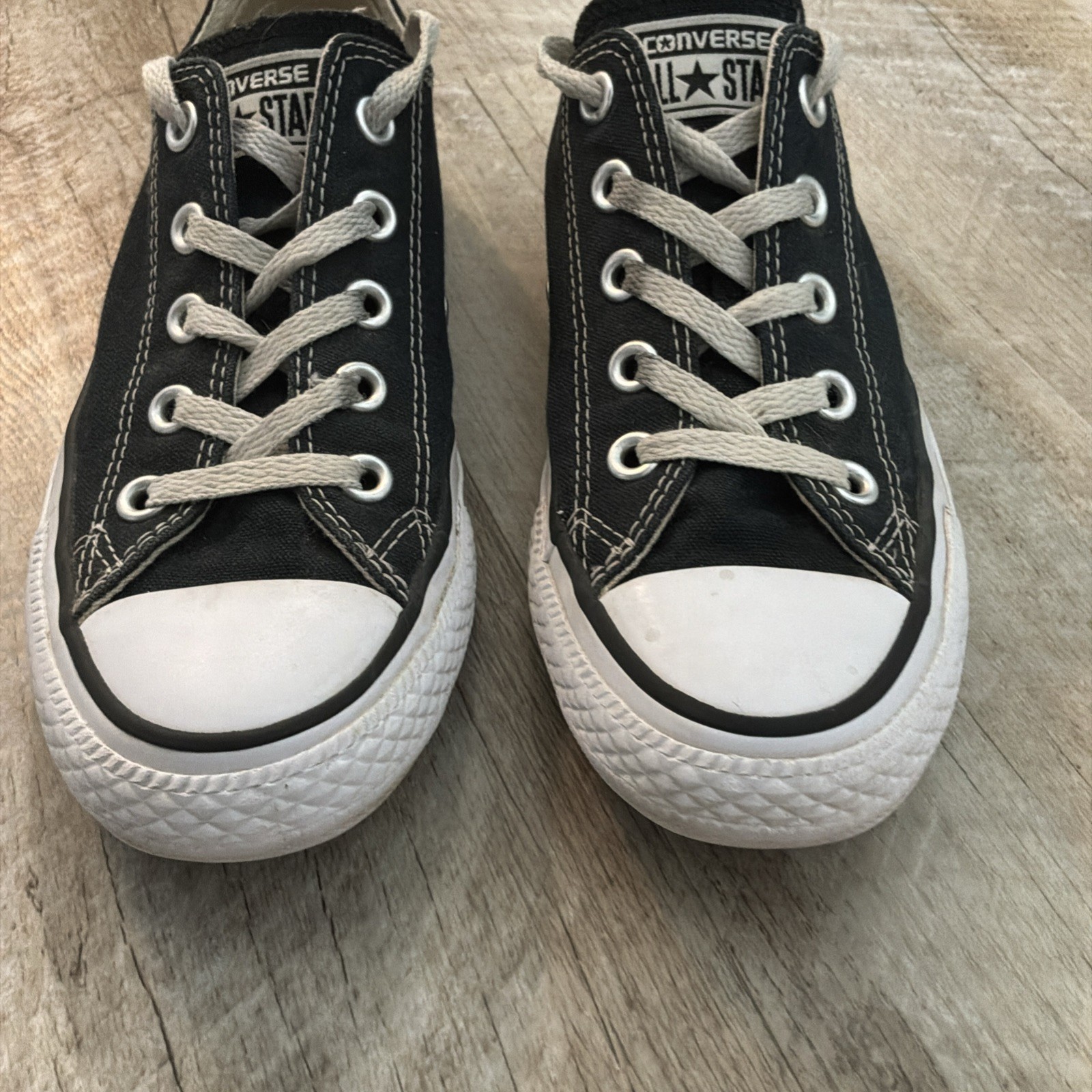 Converse Shoes Men 4 Women 6 All Star Low Top Sneakers Black Unisex Chuck Taylor