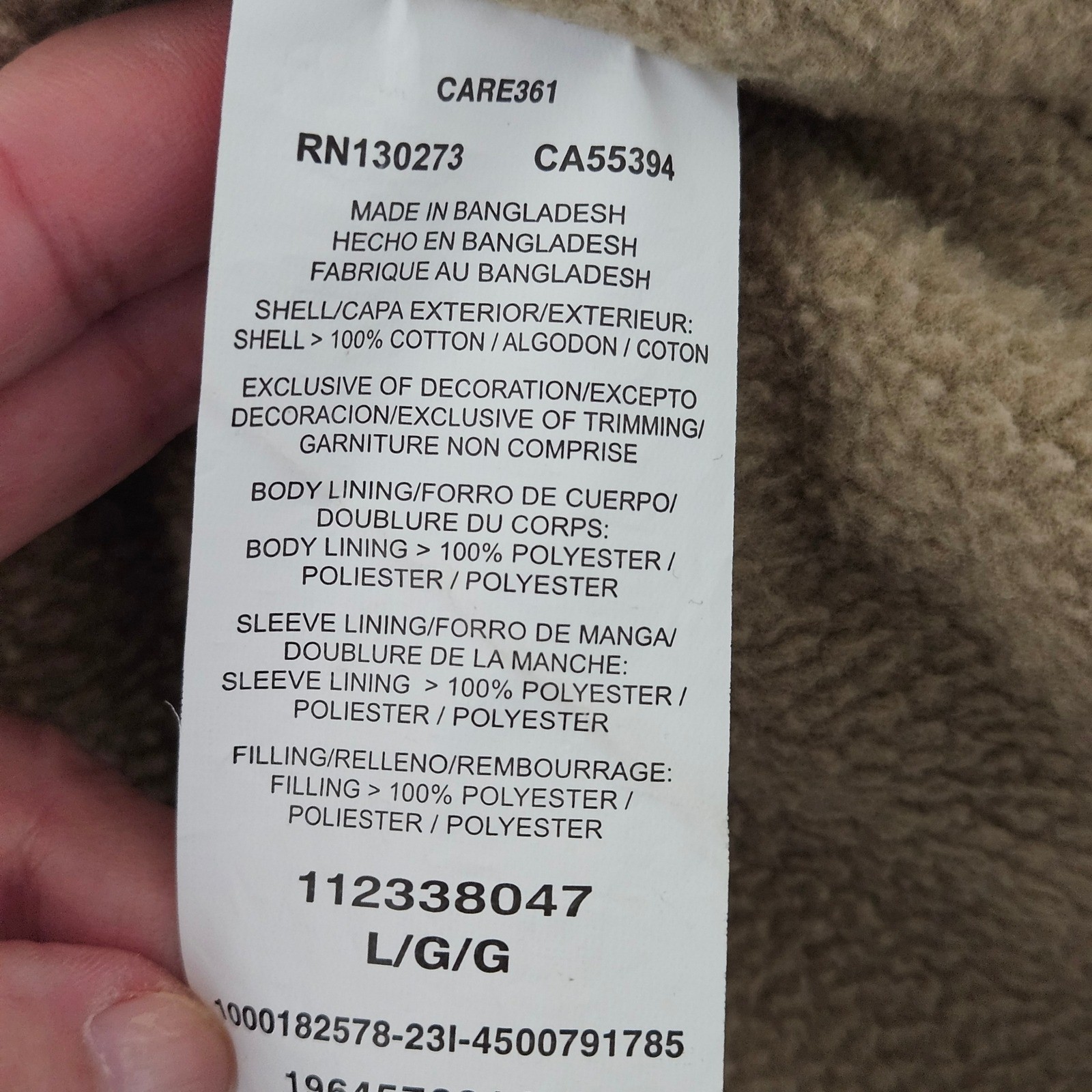 Wrangler Shirt Jacket Mens L Black Denim Sherpa Lined Workwear Western Rugged