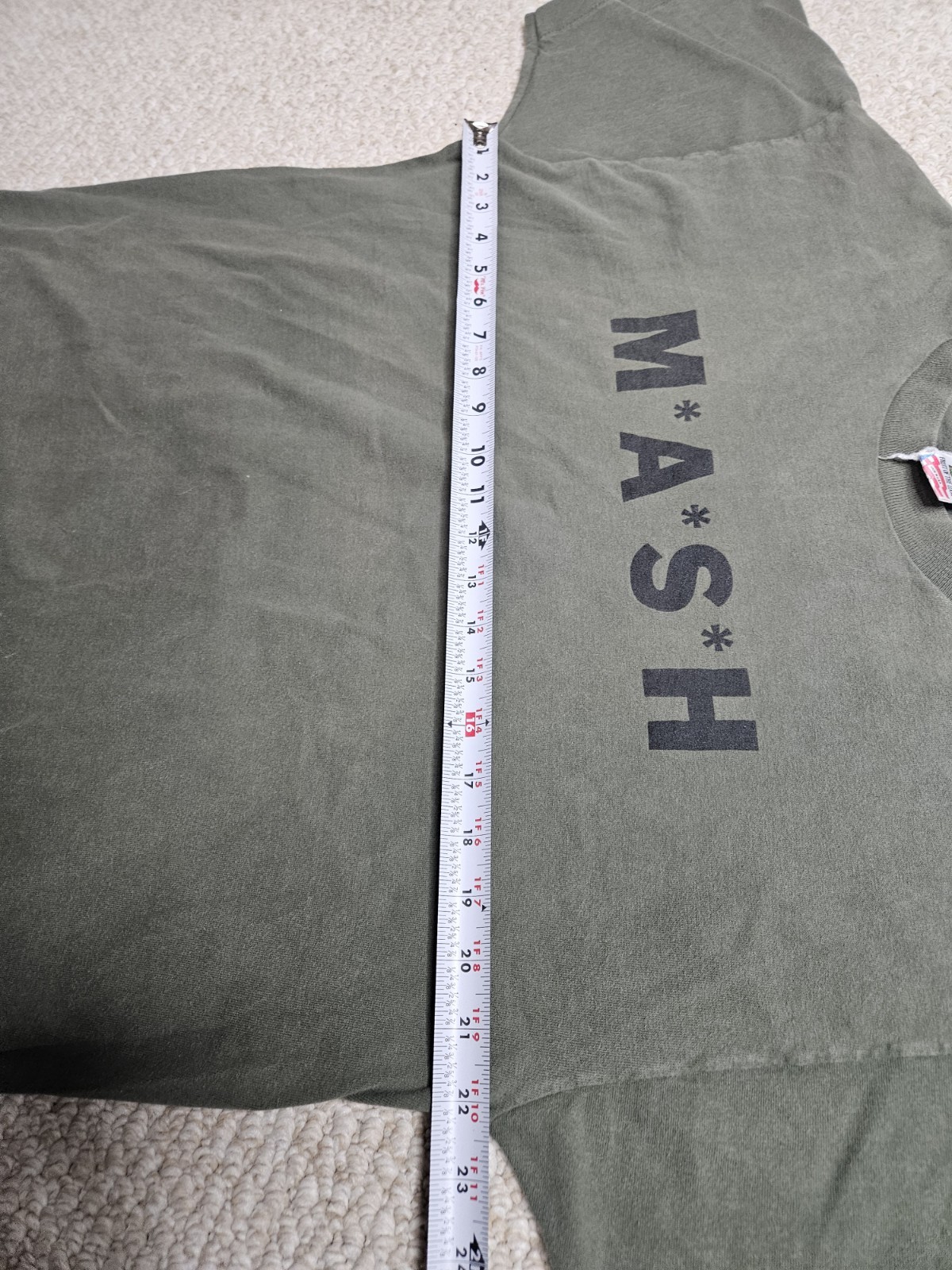 Vintage 80s MASH TV Show Cast Promo M*A*S*H Tee Shirt Single Stitch XL