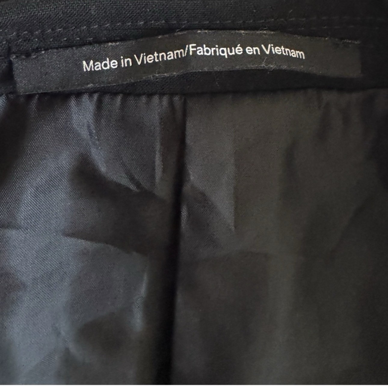 H&M | Men’s Skinny Fit Coupe Moulante Blazer Black Size 46R