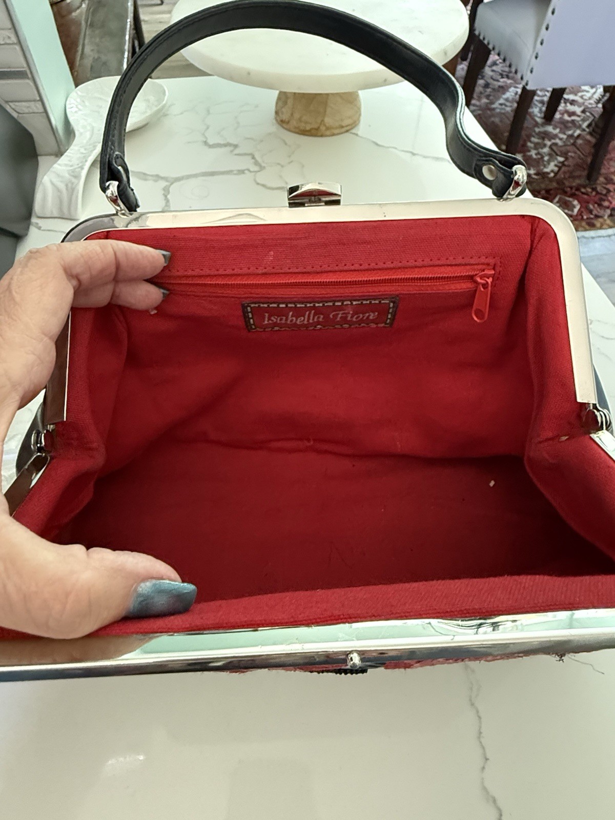 ISABELLA FIORE RARE LOVE PASSION HARD FRAME Handbag – vintage