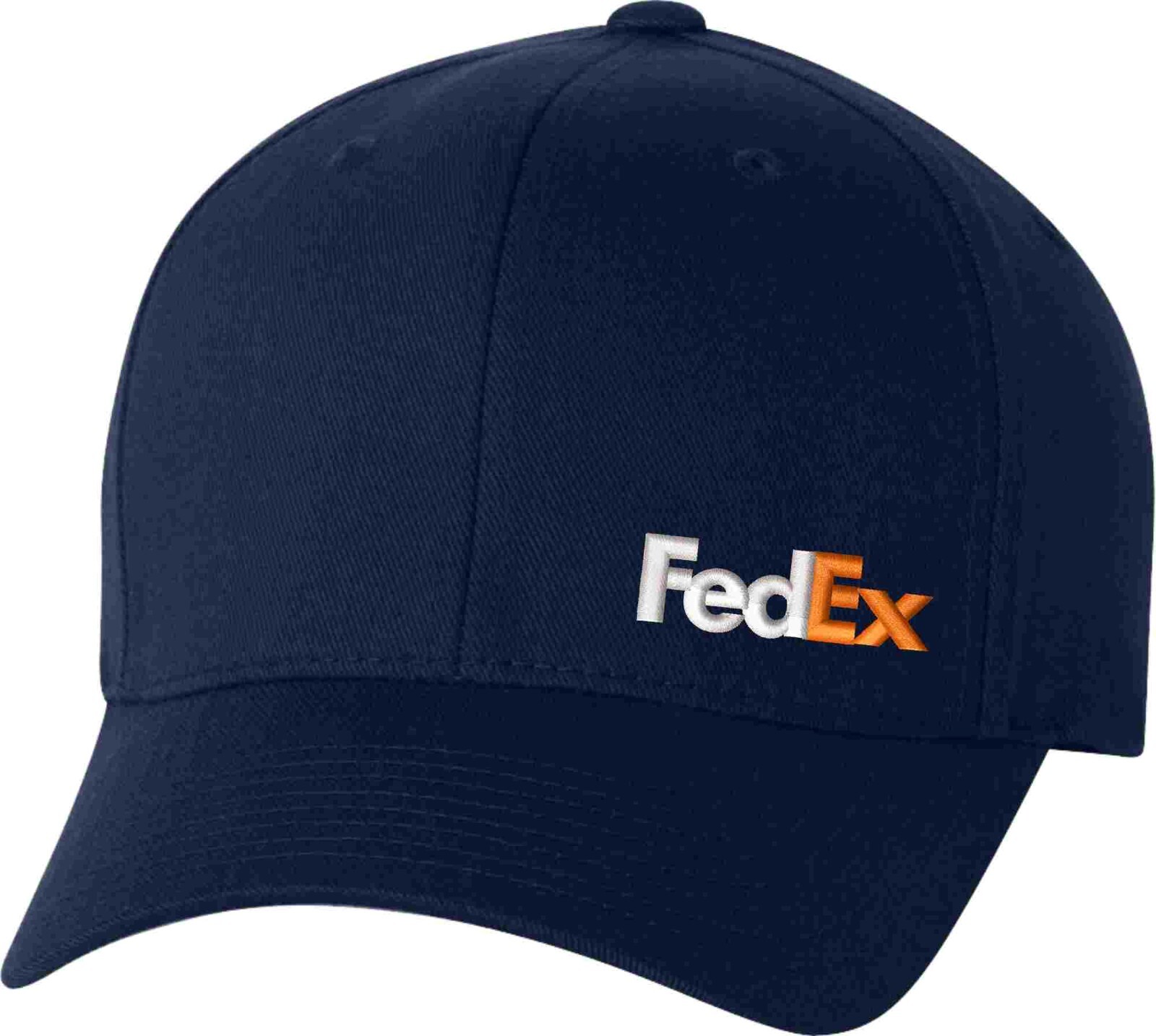 FedEx Cap Hat Flex FIT VISOR BEANIE FLAT BILL 210 Richardson 112