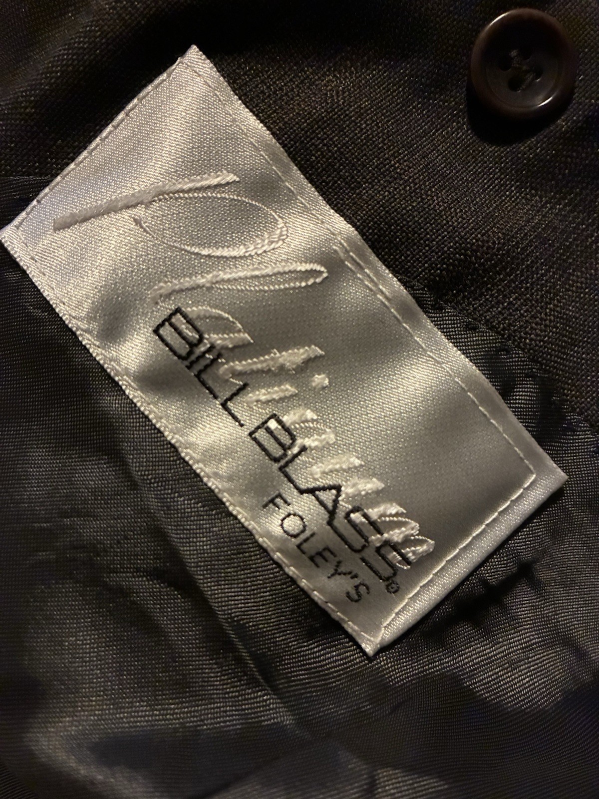 BIIL BLASS FOLEYS Men Suit 100% Wool Cotton
