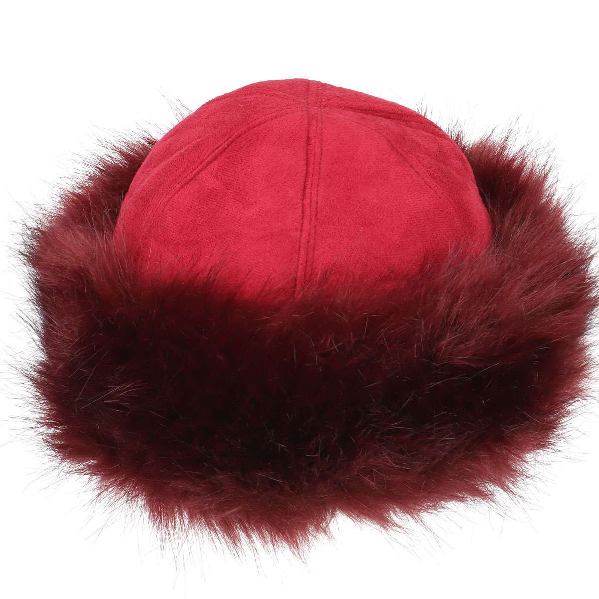 Women Winter Russian Fluffy Faux Fur Headband Hat Thick Ear Warm Snow Ski Cap US