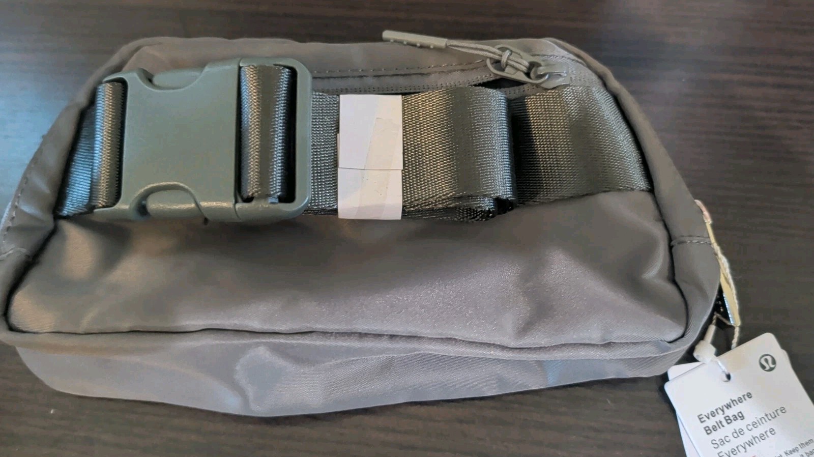 Lululemon Everywhere Belt Bag 1L Grey Sage Crossbody Fanny Pack NWT