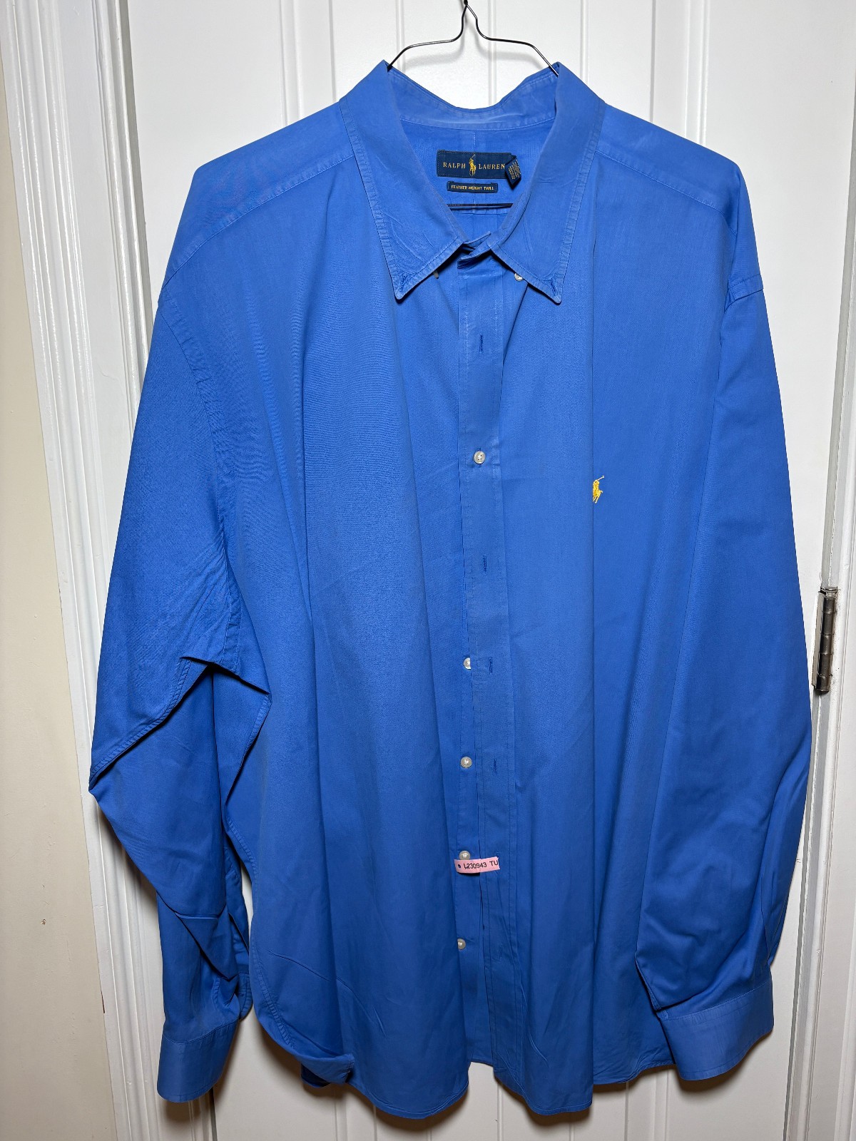 Men’s 4X Polo Ralph Lauren Long sleeve buttondown shirts men 4XL 4XB
