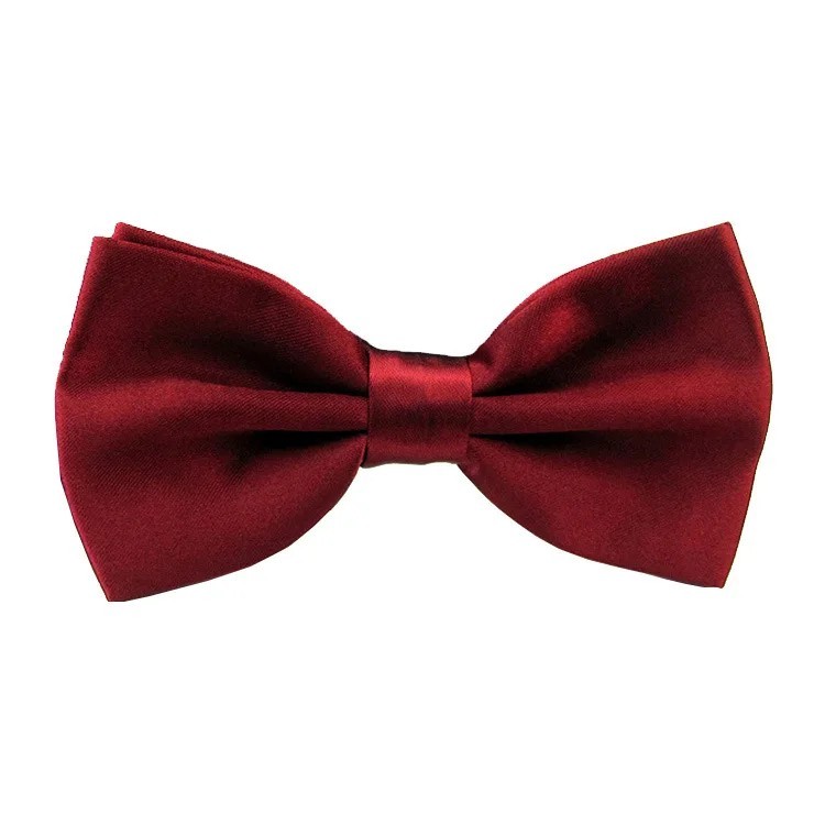 Bowtie Mens Adjustable Formal Wedding Party Necktie Bow Tie Solid Color Tuxedo