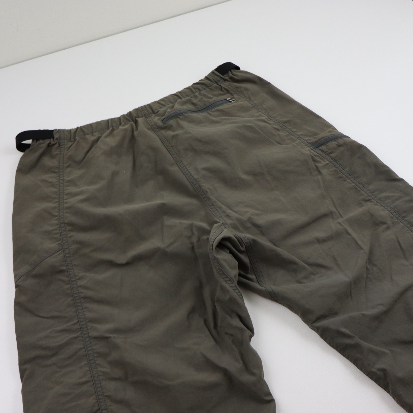 Vtg Patagonia GI II Fishing Belted Pants Mens Medium 30 32 Brown River Outdoor