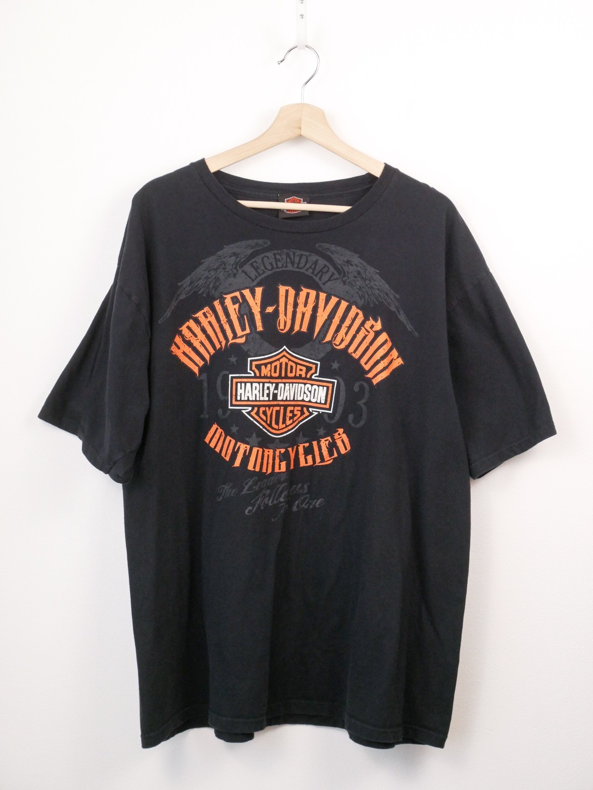 Harley Davidson Mens Mile High Denver Colorado Dealer Graphic T Shirt