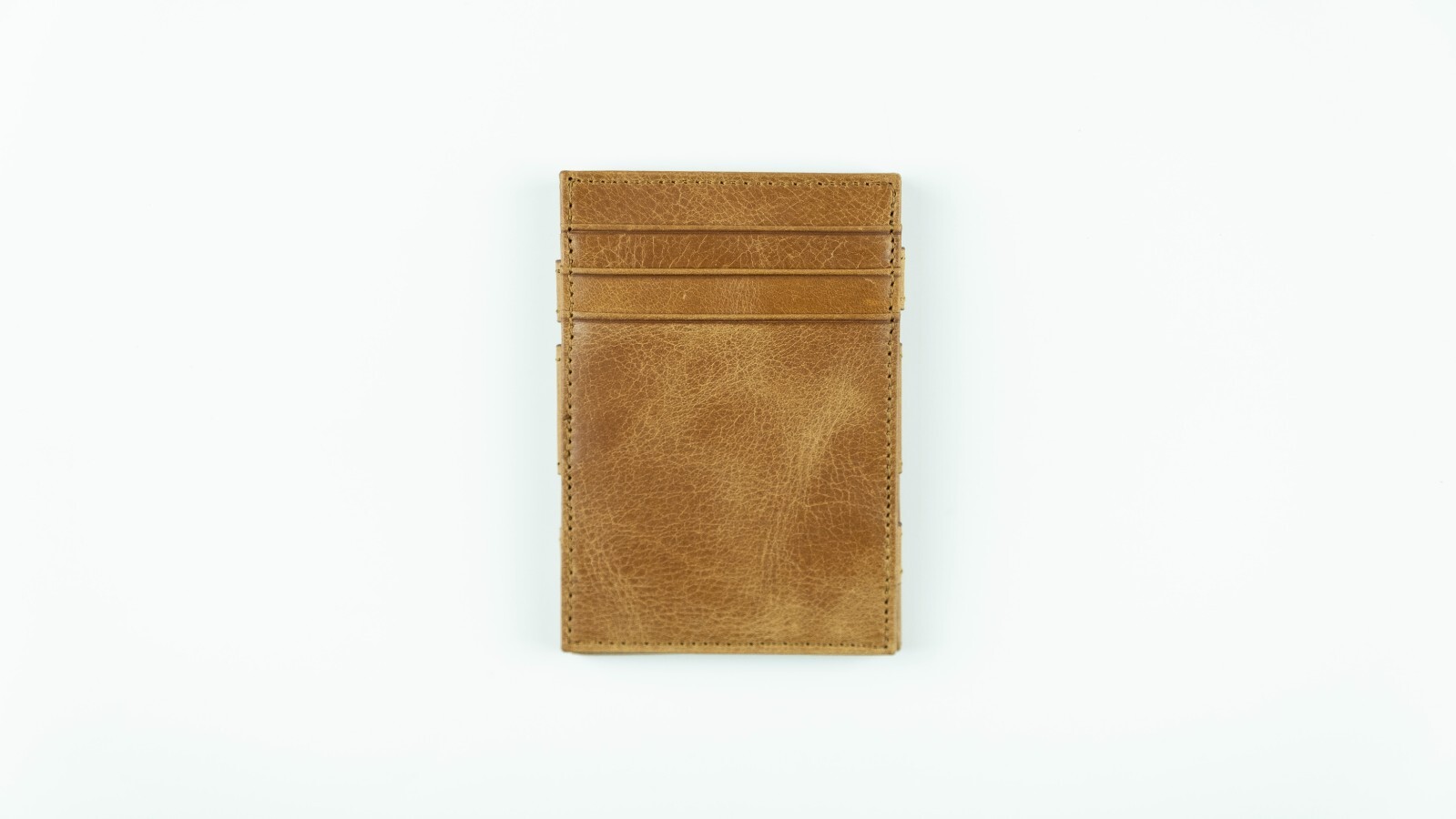 Handmade Leather Magic Slim Wallet – Minimalist RFID Front Pocket Wallet