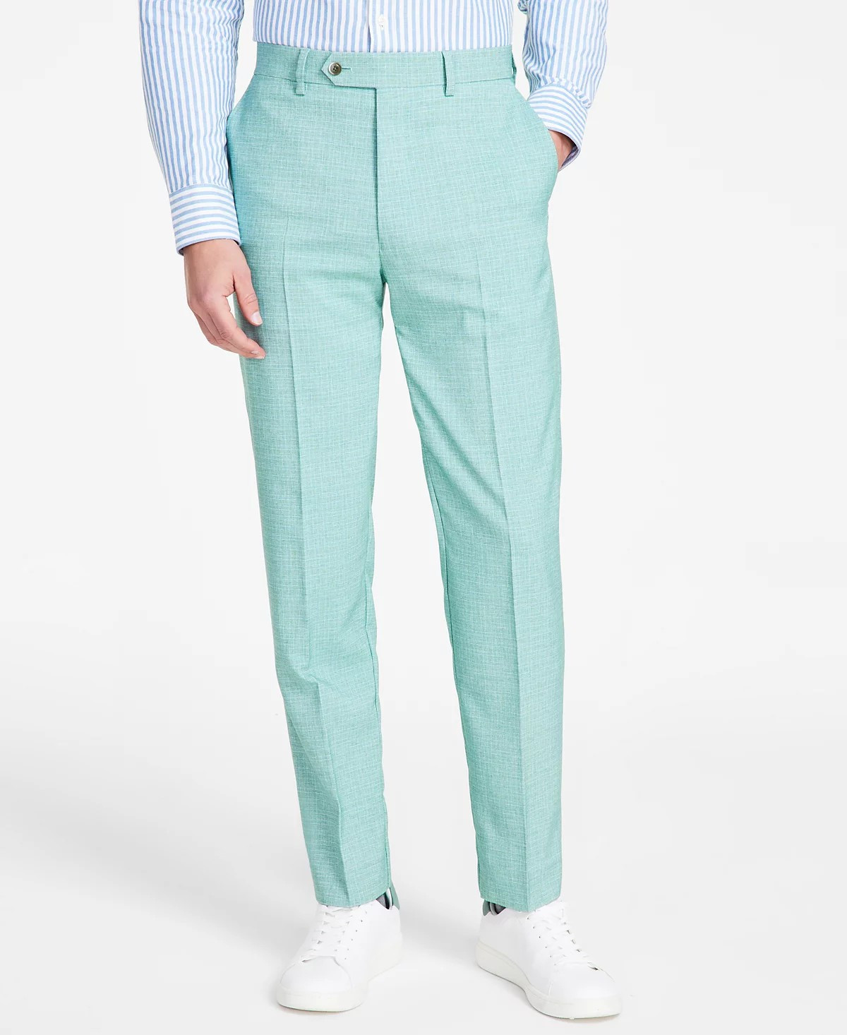 Nautica Men’s Modern-Fit Seasonal Cotton Stretch Suit MSRP $395
