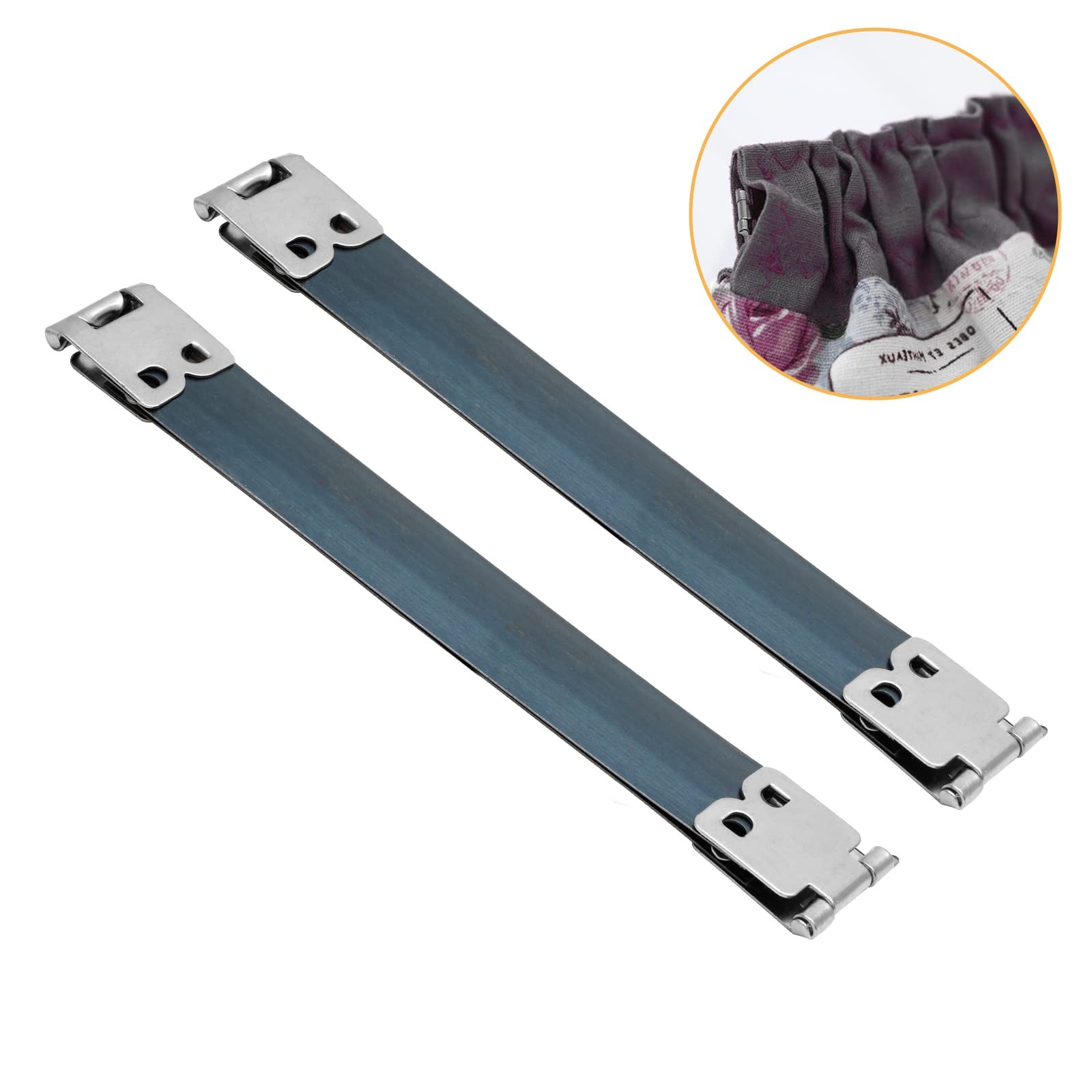 Piutouyar 110mm / 4.33 Inch Metal Internal Flex Frame 110 mm / in, Black