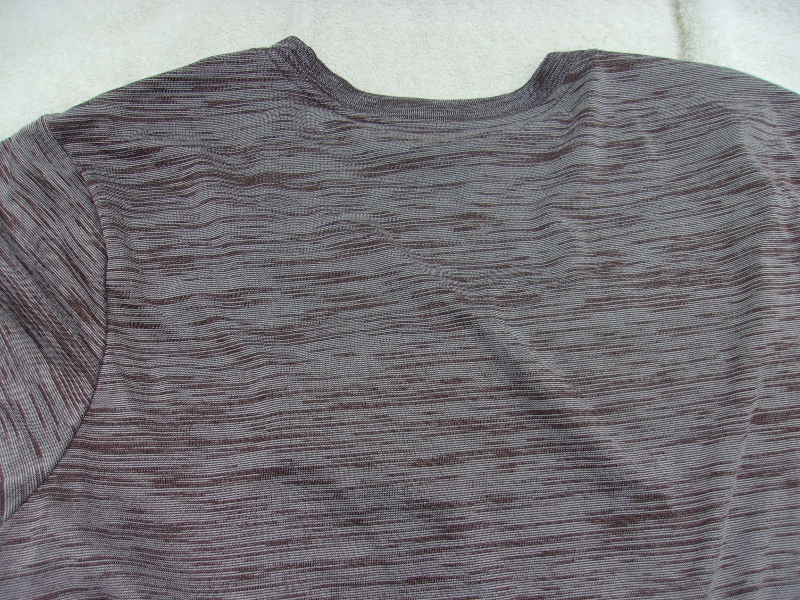 NWT Nike dri fit T, men’s S, M, L, XL, XXL, heather brown, 100% polyester, $35