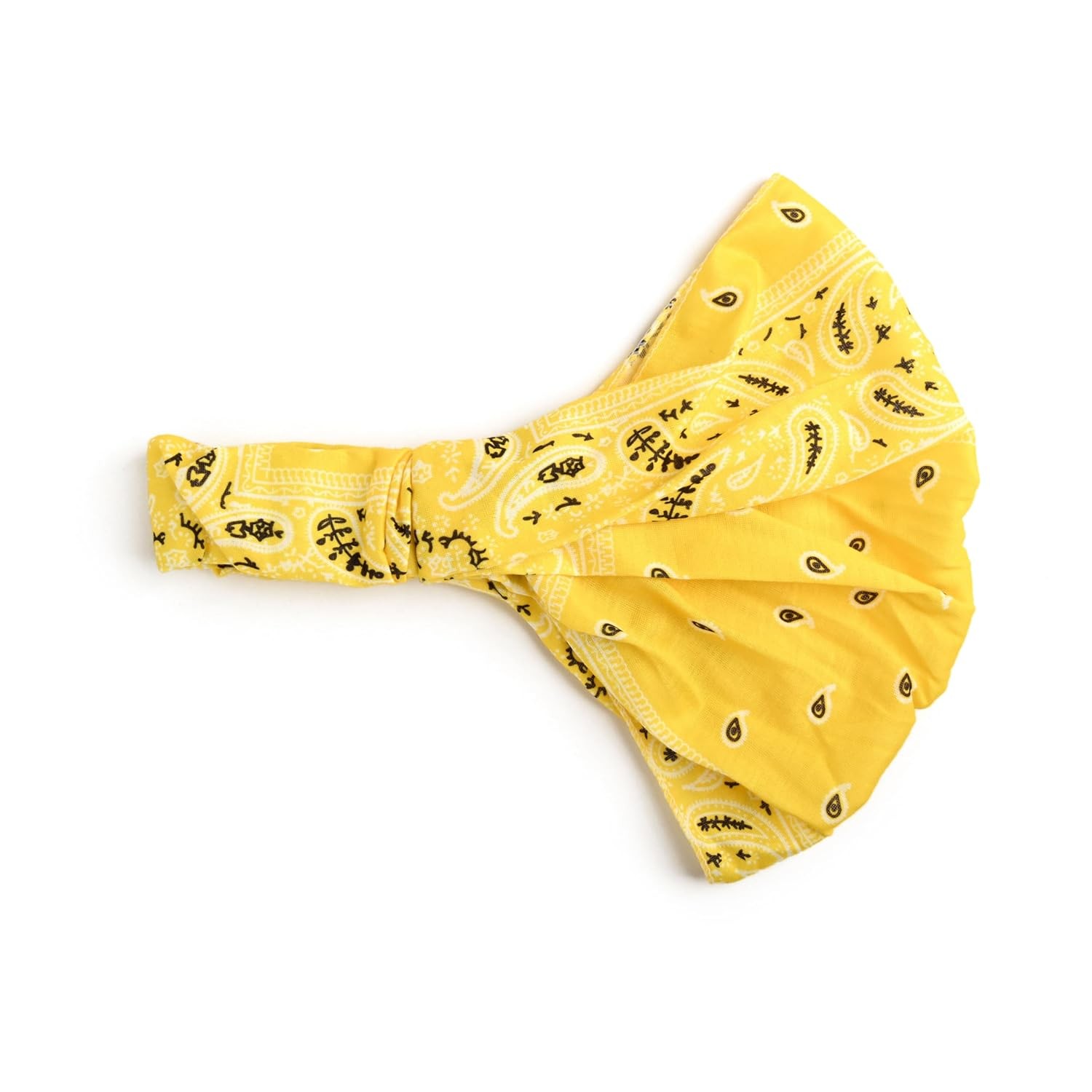 Motique Accessories Wide and Stretchy Cotton Bandana Headwrap, Multiple Colors