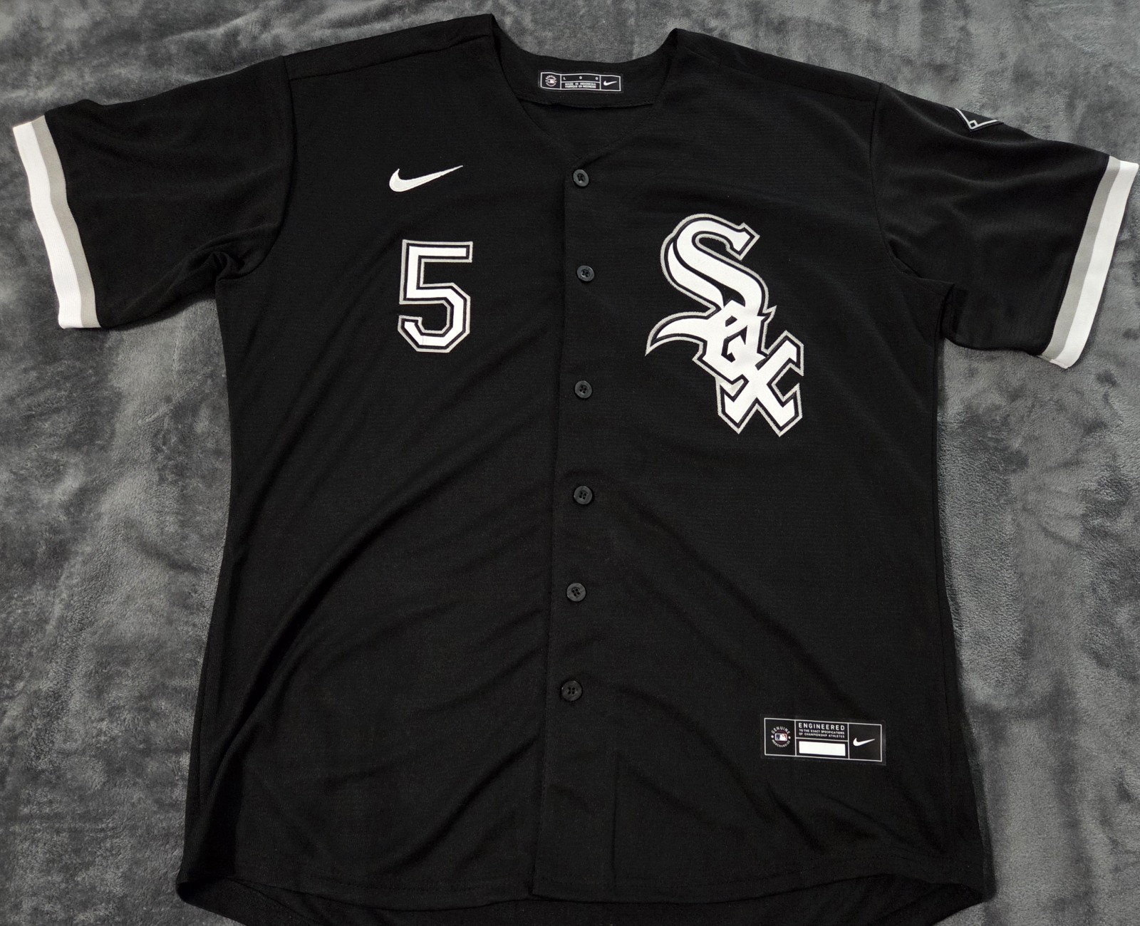 Fast Free Shipping! Large Colson Montgomery Chicago White Sox Stitched Jersey 12