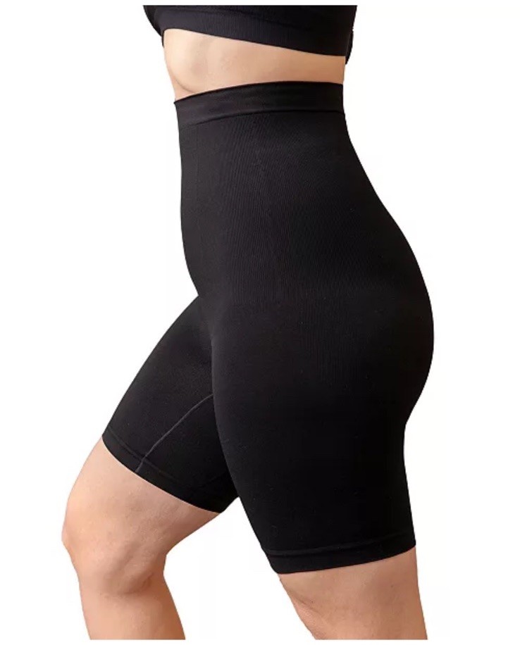 Shapermint Essentials 55021 Black High Waisted Shaper Shorts Size XL/2XL NWT