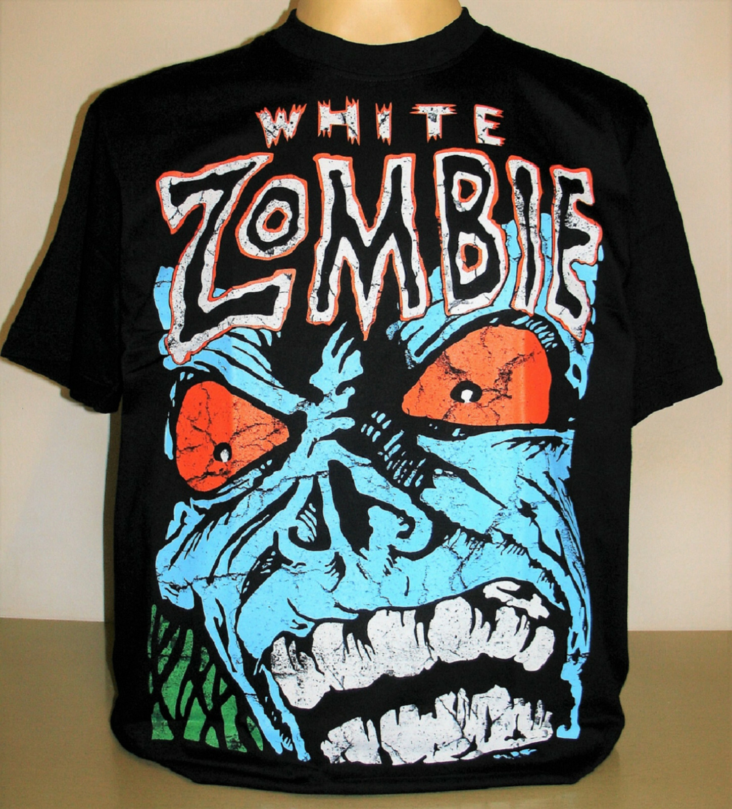 White Zombie T-Shirt Size S M L XL 2XL 3XL XXL XXXL Heavy Metal Rock Band Rob