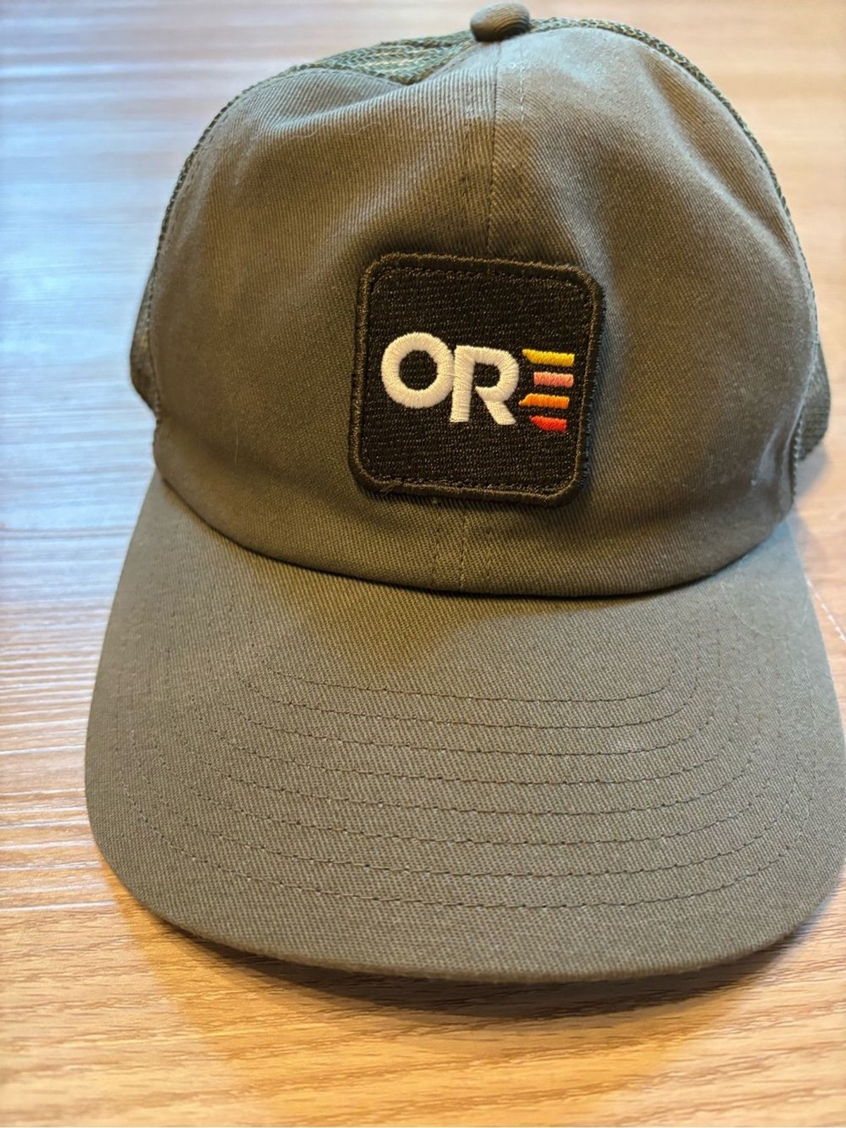 Outdoor Research Quadrise Trucker Lo Pro Cap Green Adjustable