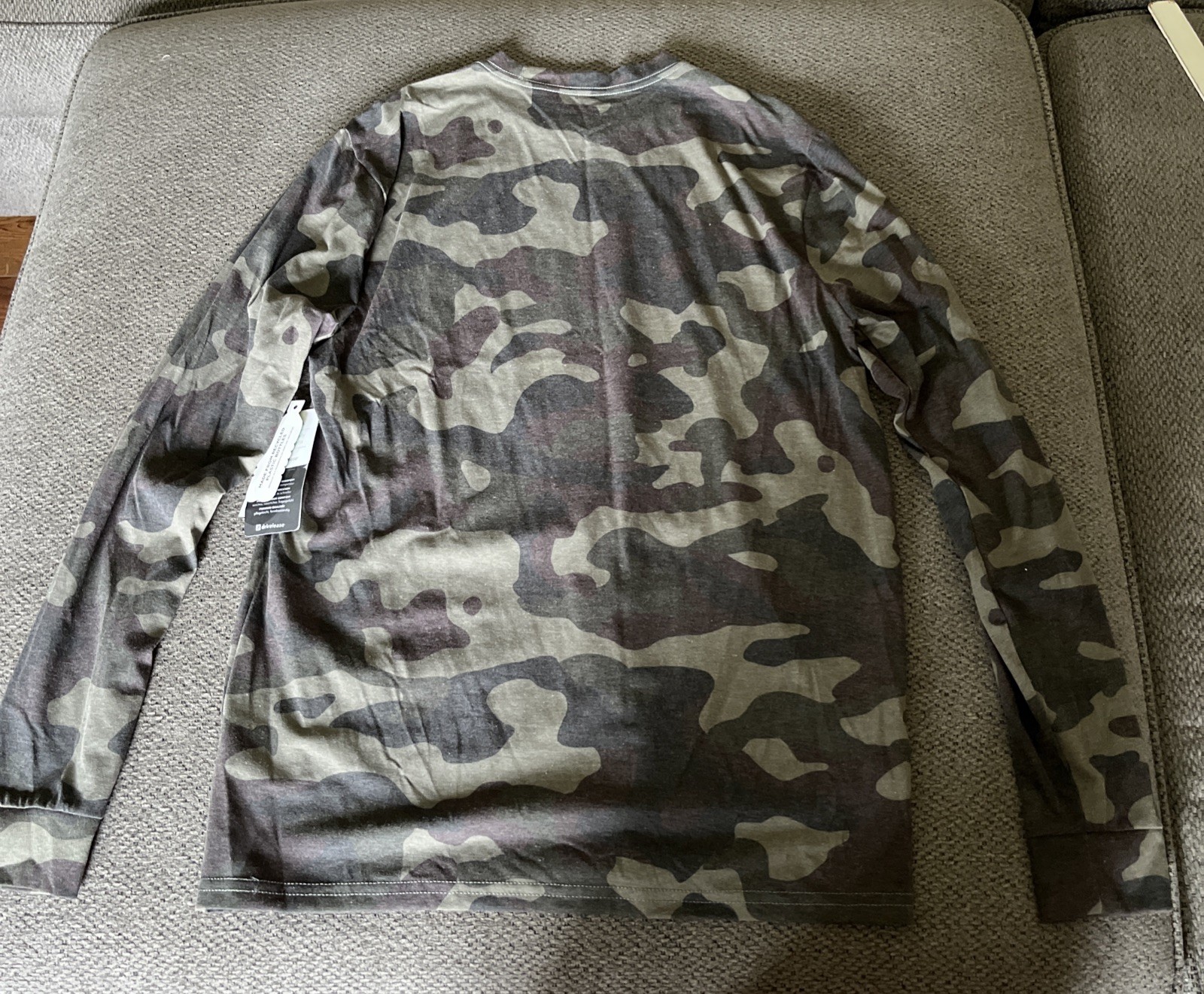 Fox LS Tech Tee Camo GRN CAM Medium