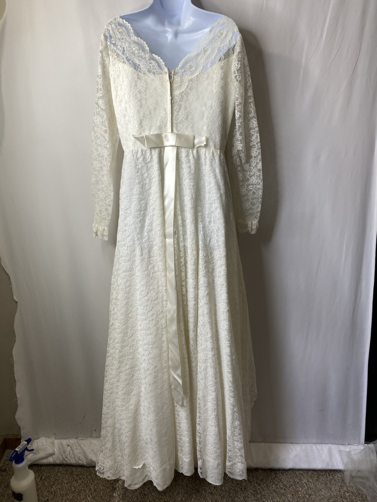 Vintage Wedding Dress Women’s Lace Tulle Victorian Romance Regencycore Ethereal