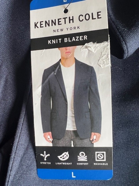 Kenneth Cole Men’s Knit Blazer