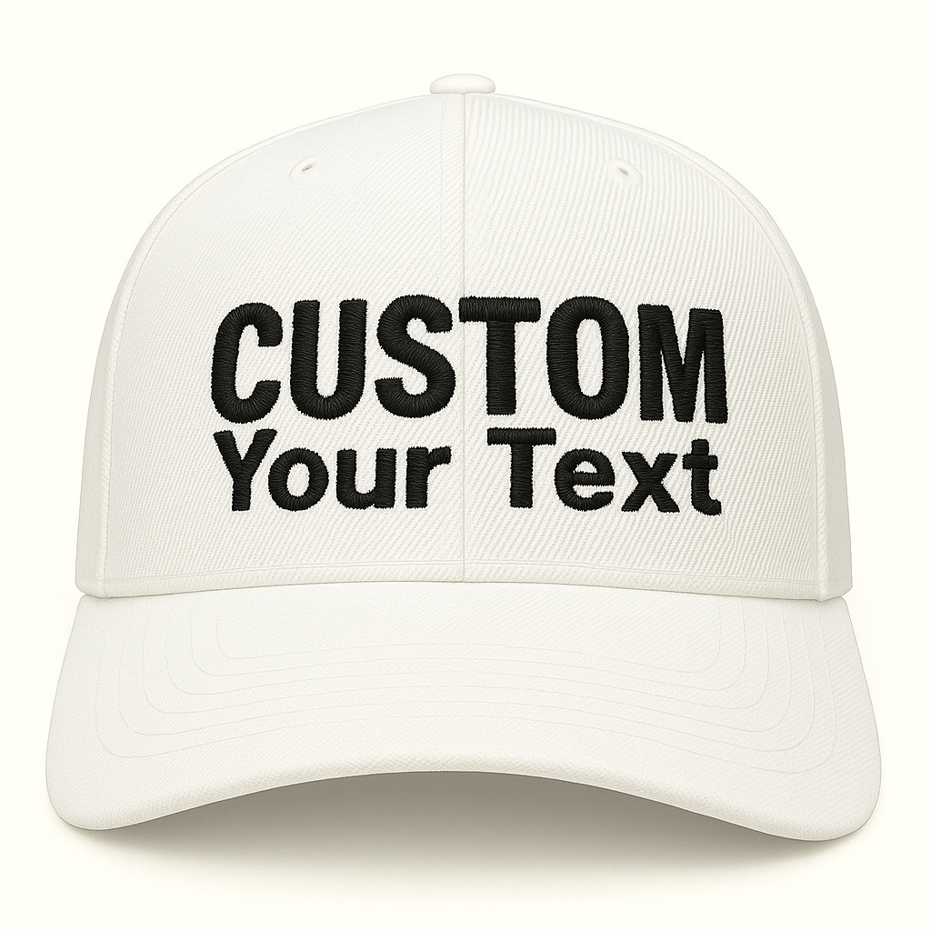 Custom Embroidered Baseball Cap Personalized Text Dad Hat with Your Own Message