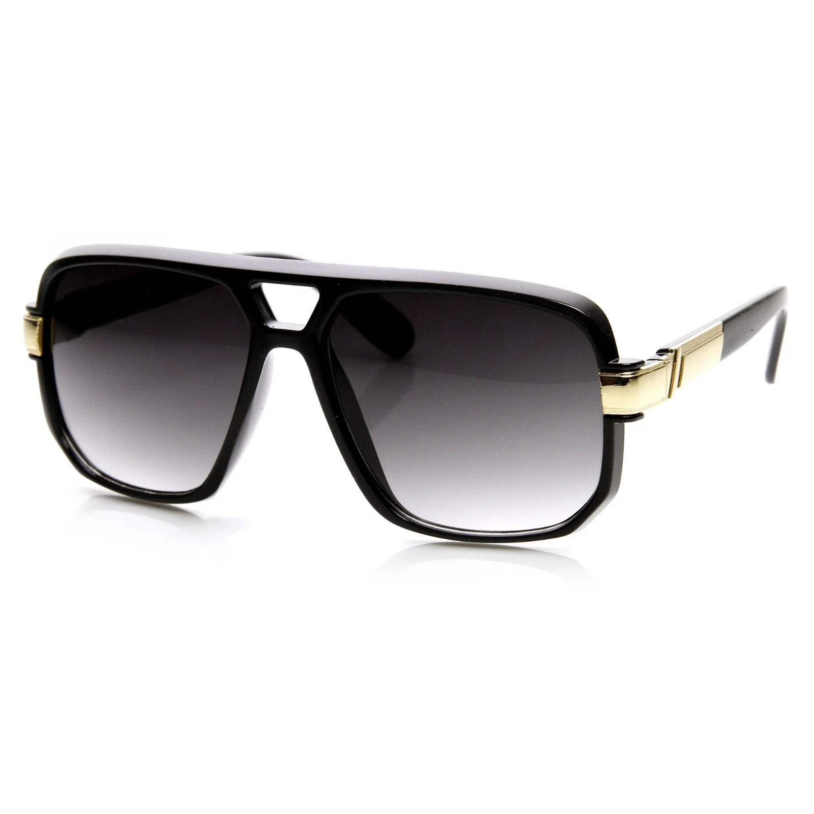 GAZELLE SWAG SQUARE HIP HOP AVIATOR SUNGLASSES OVERSIZED RETRO DESIGNER FASHION