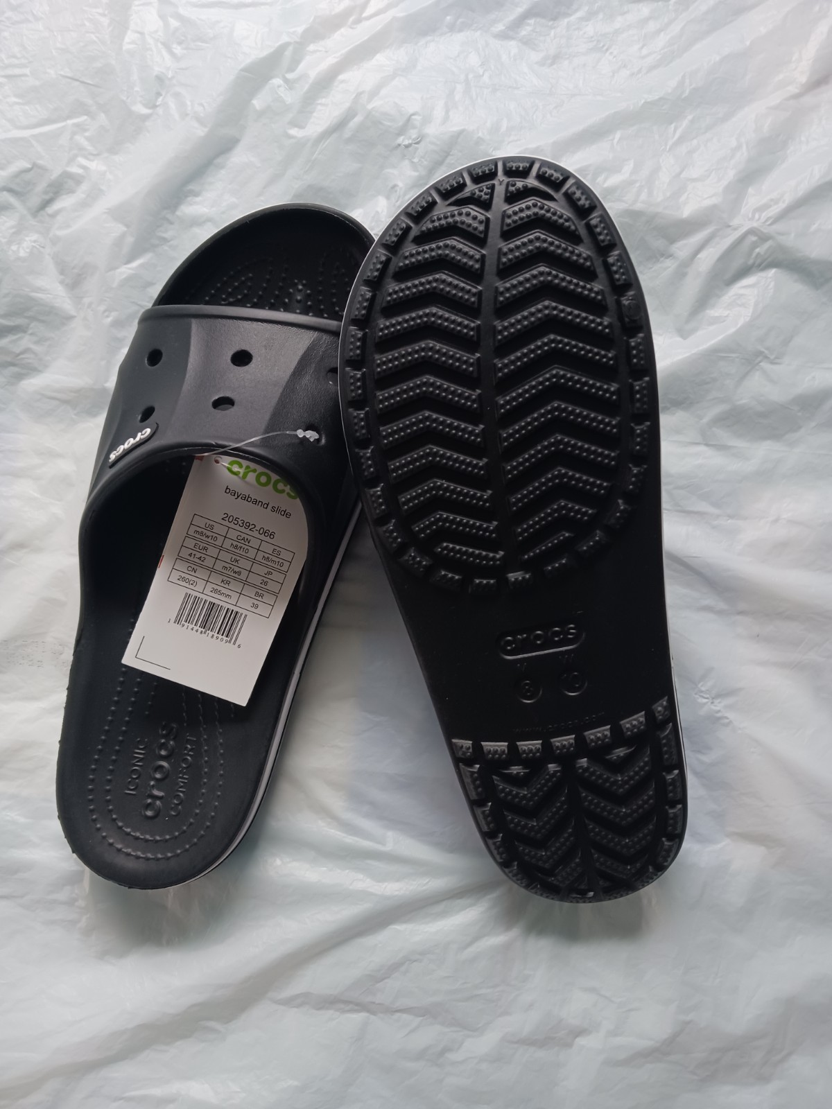 Crocs Bayaband Slide Sandals Men’s Size 8 Women’s Size10 NWT