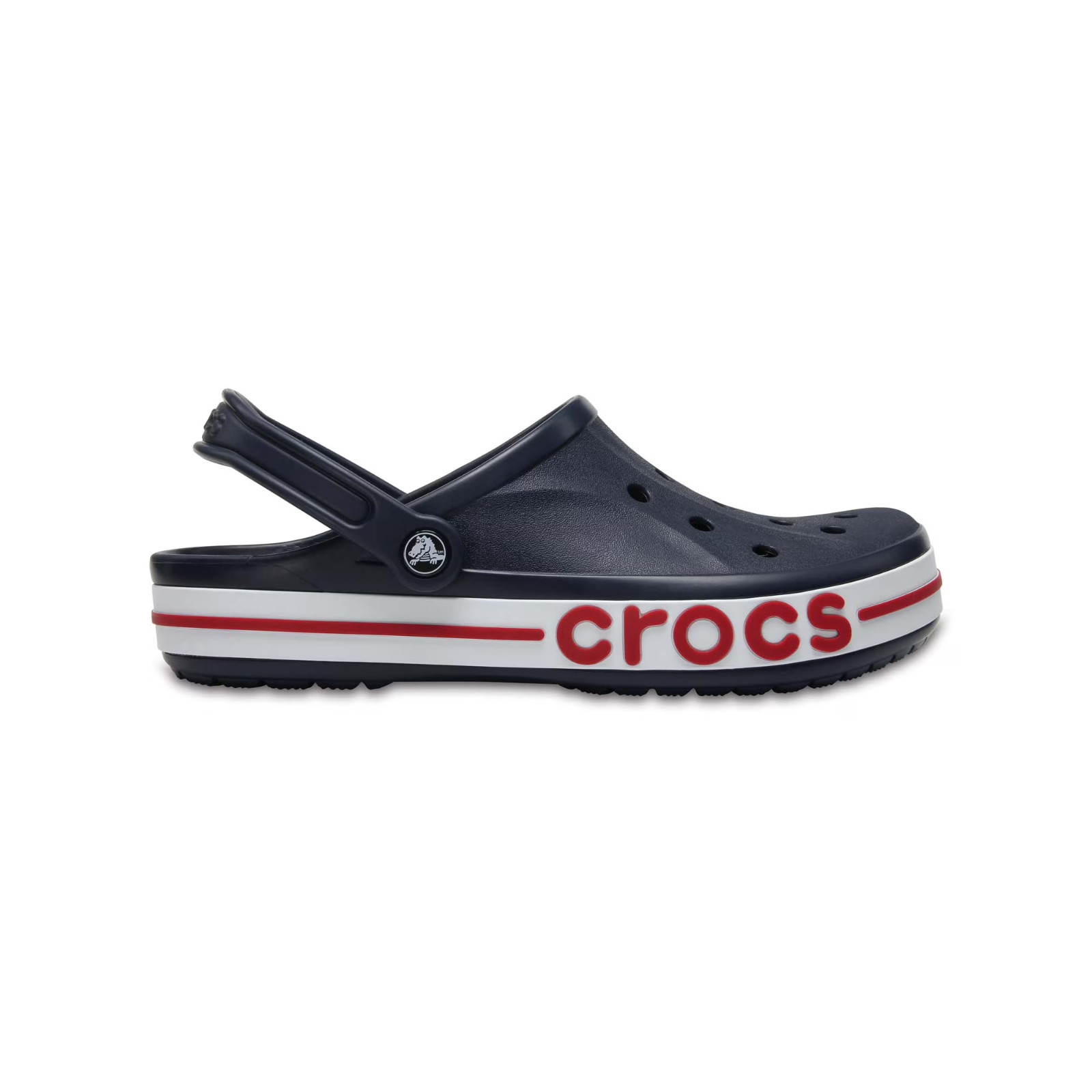 Crocs Unisex Bayaband Clog Men’s Women’s Water-Resistant Comfortable Navy/Pepper