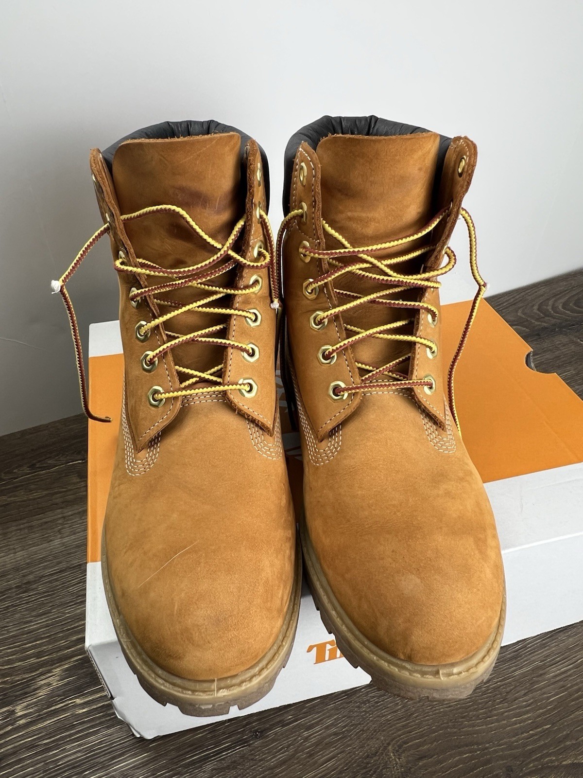 Timberland Construct Men’s Bootie Boot, Size 9 – Beige (10061) with tag in box
