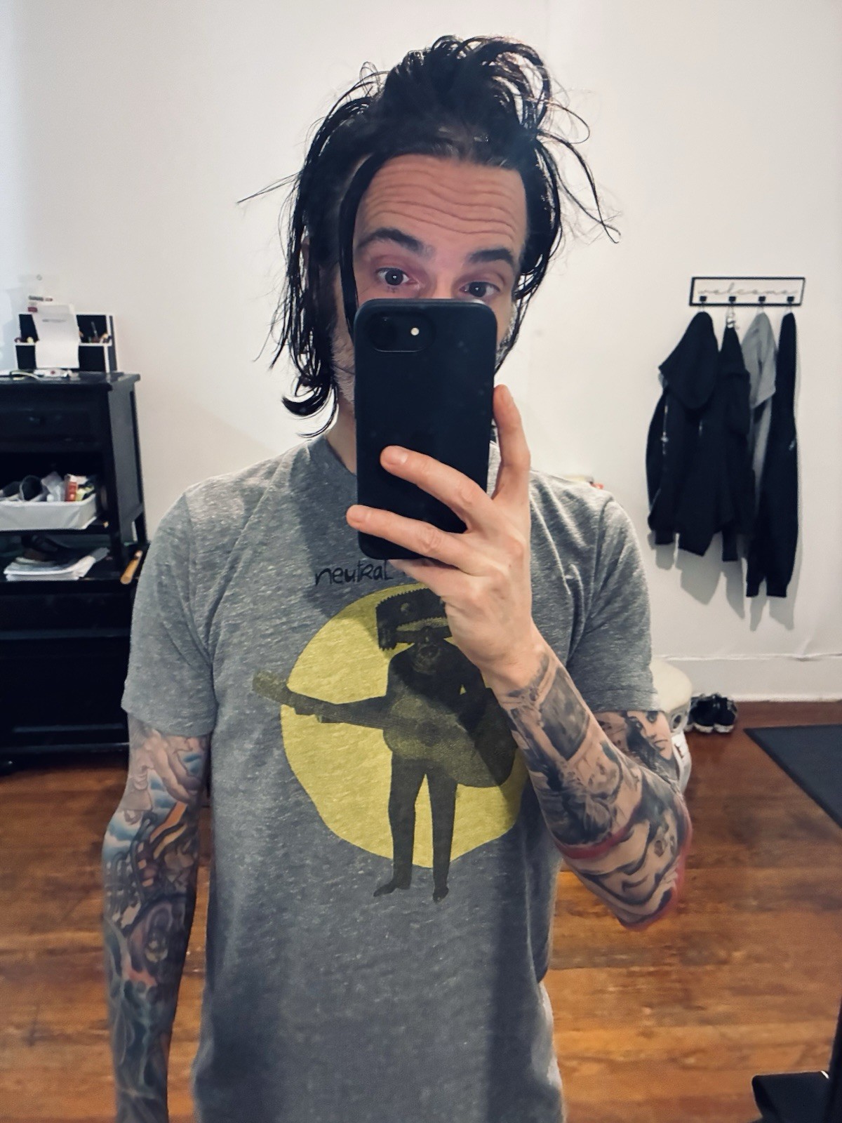 Neutral Milk Hotel shirt vintage Daniel Johnson Pavement Yo La Tengo Slint punk