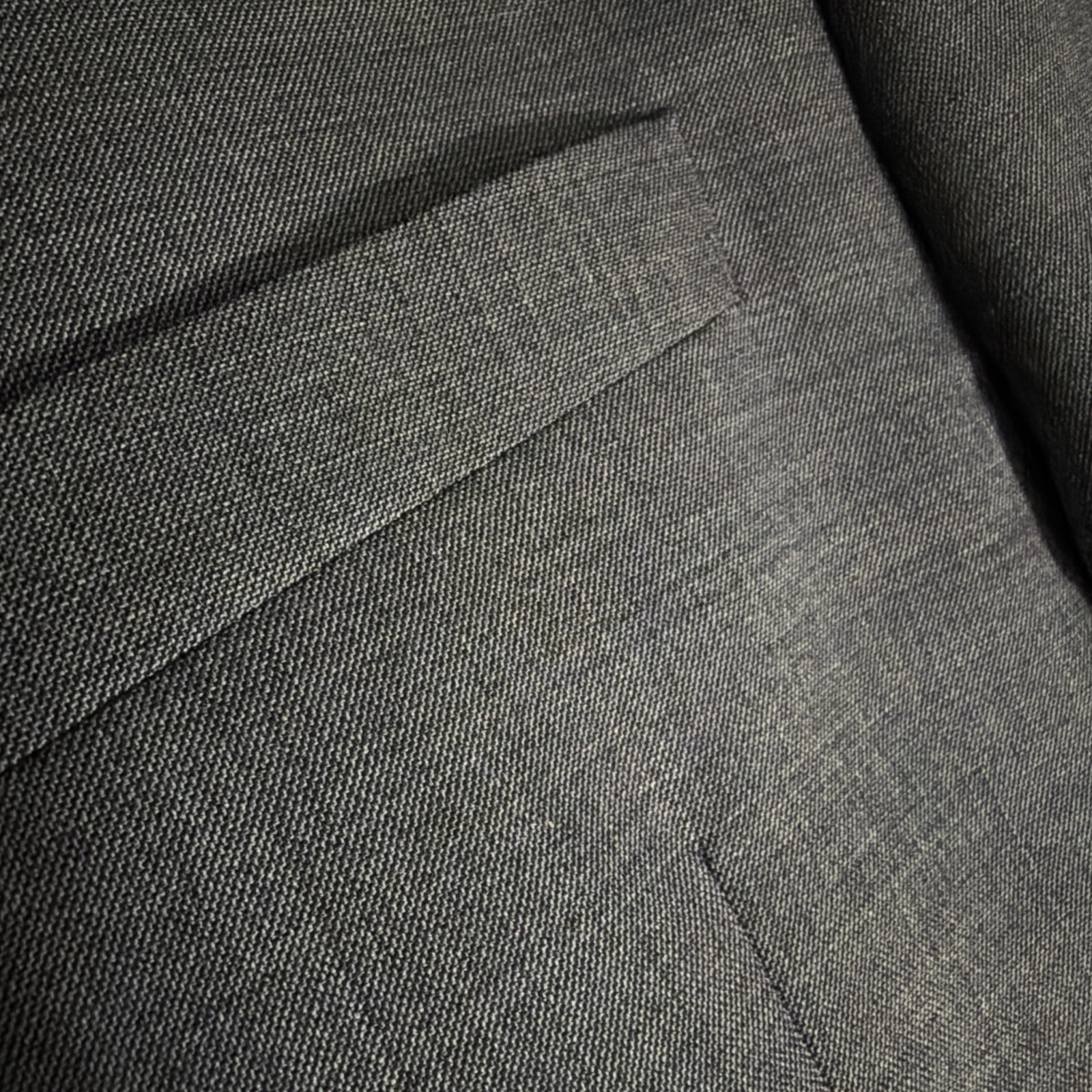 Lauren Ralph Lauren Mens 42R Gray 100% Wool 2 Button Blazer