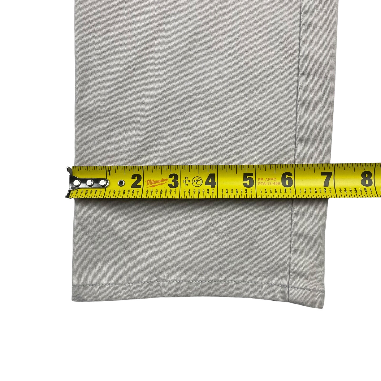 Vince Men’s Cotton Stretch 5-Pocket Pants Light Khaki/Tan • 33×32